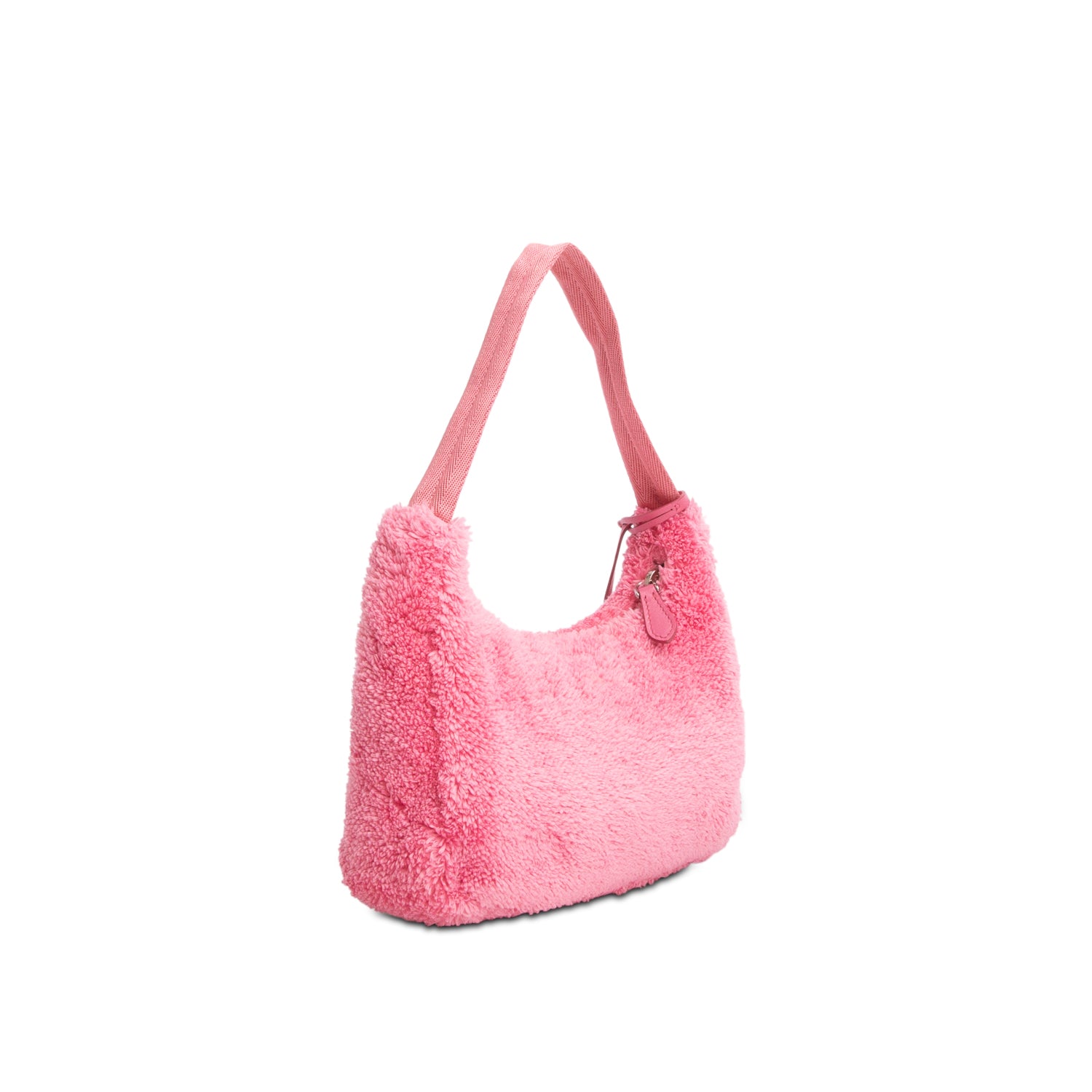 Prada Pink Terry Cloth Mini Re-Edition 2000 Bag