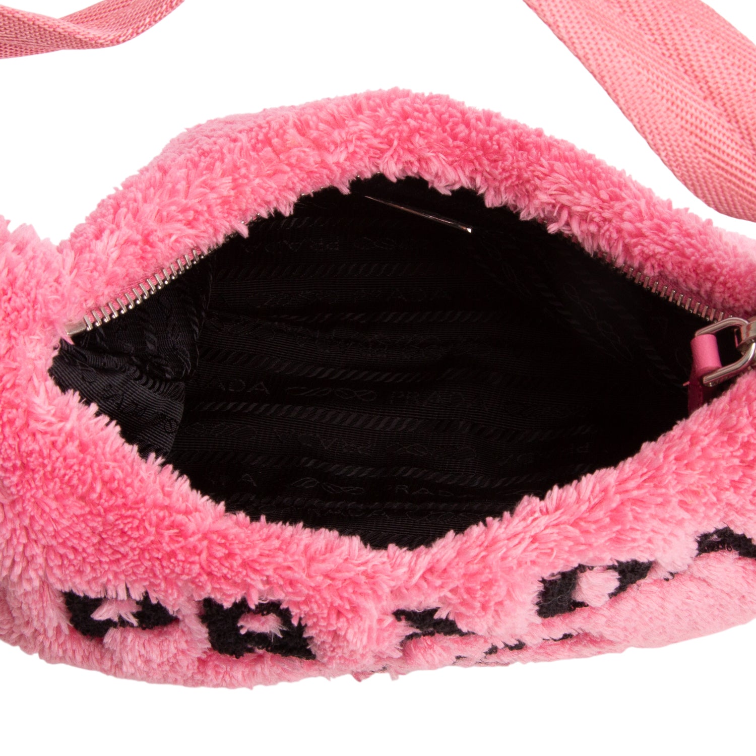 Prada Pink Terry Cloth Mini Re-Edition 2000 Bag