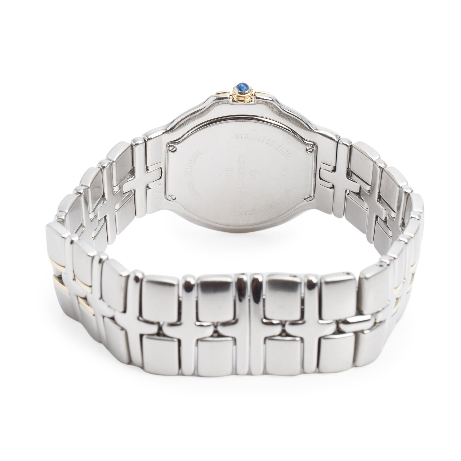 Raymond Weil Two-Tone Stainless Steel 34 MM Parsifal Quartz Watch White Dial 9190 w/ Box & Receipt