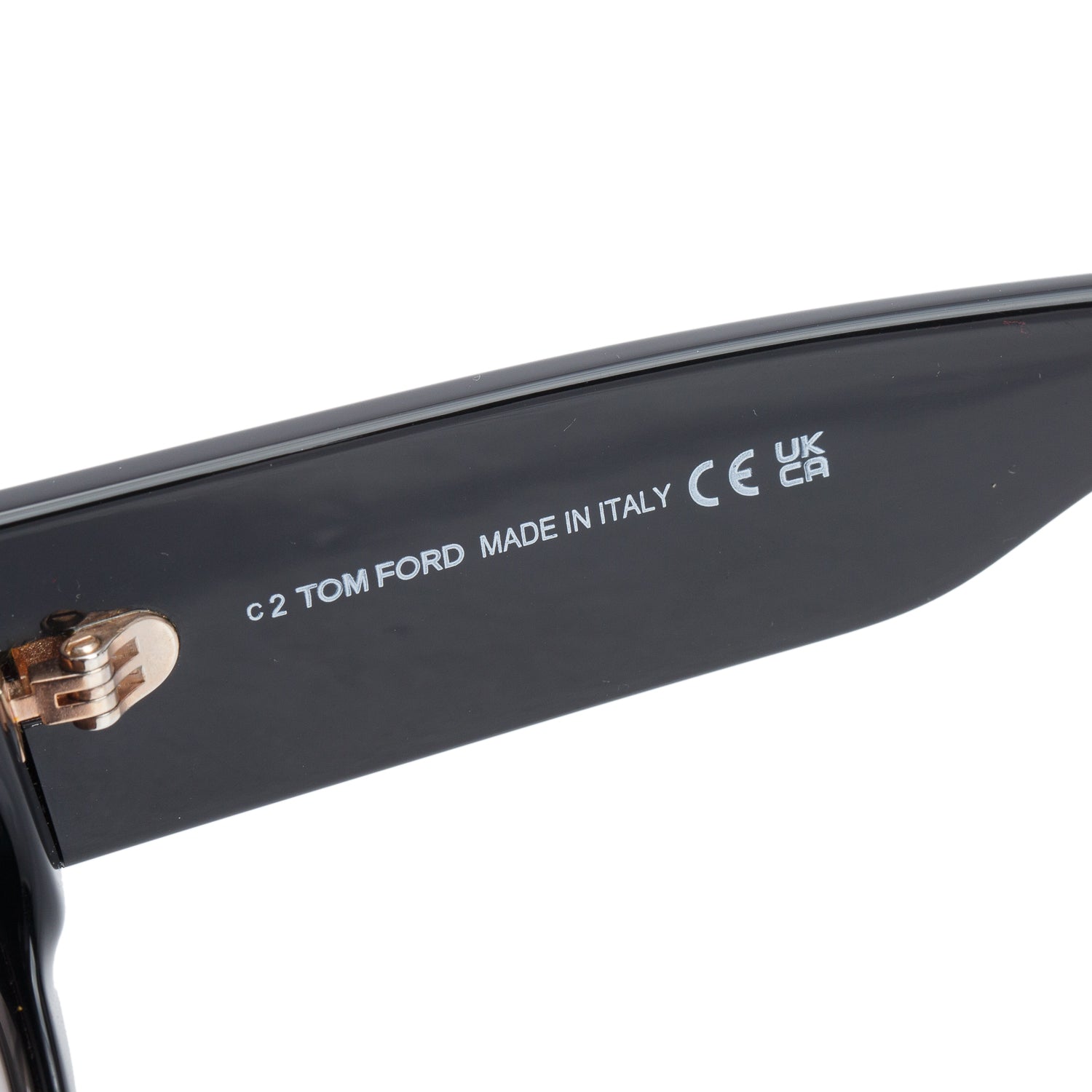 Tom Ford TF 1187 Black Oval Cielle Sunglasses w/ Box & Case