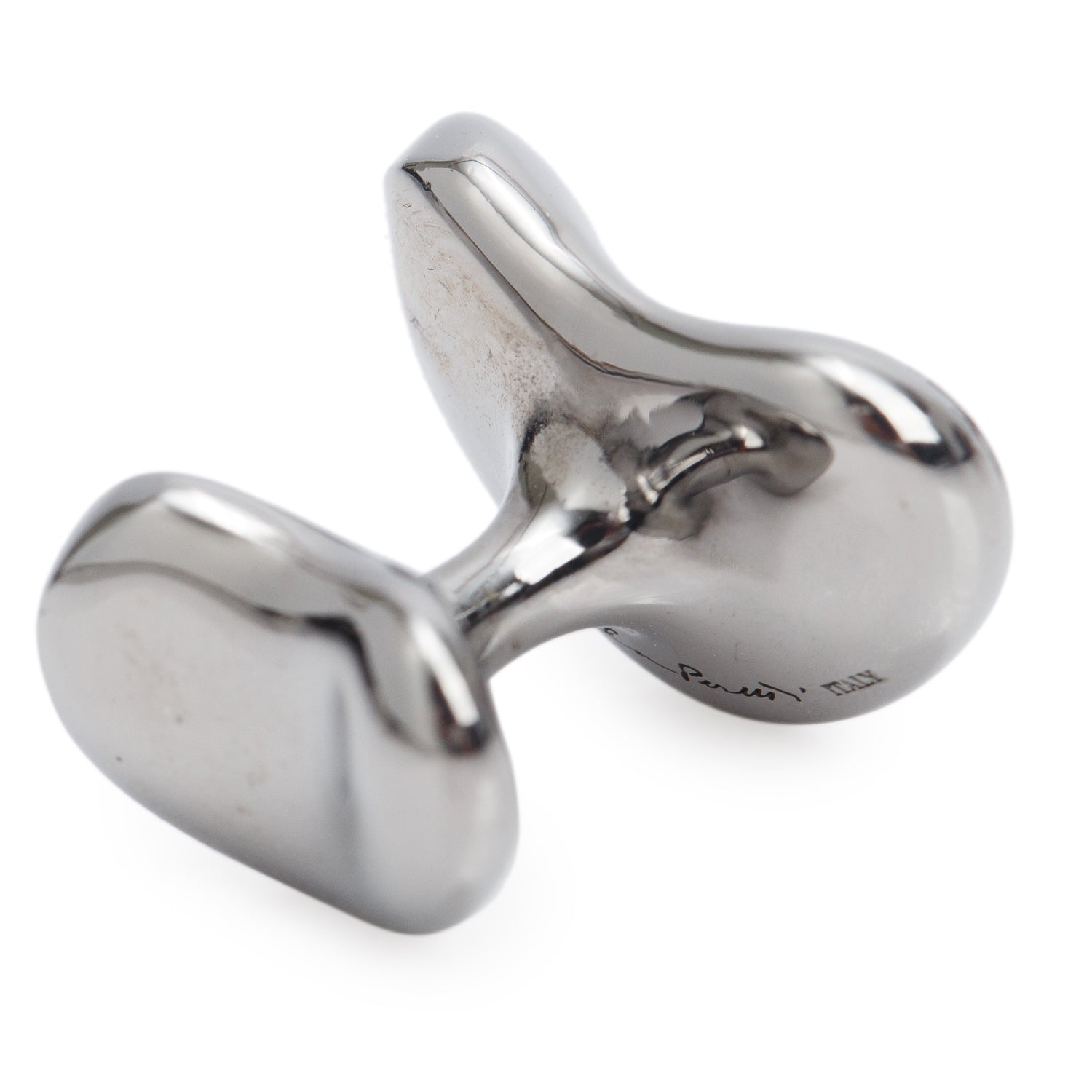Tiffany & Co. Elsa Peretti Ruthenium over Copper Bean Cufflinks