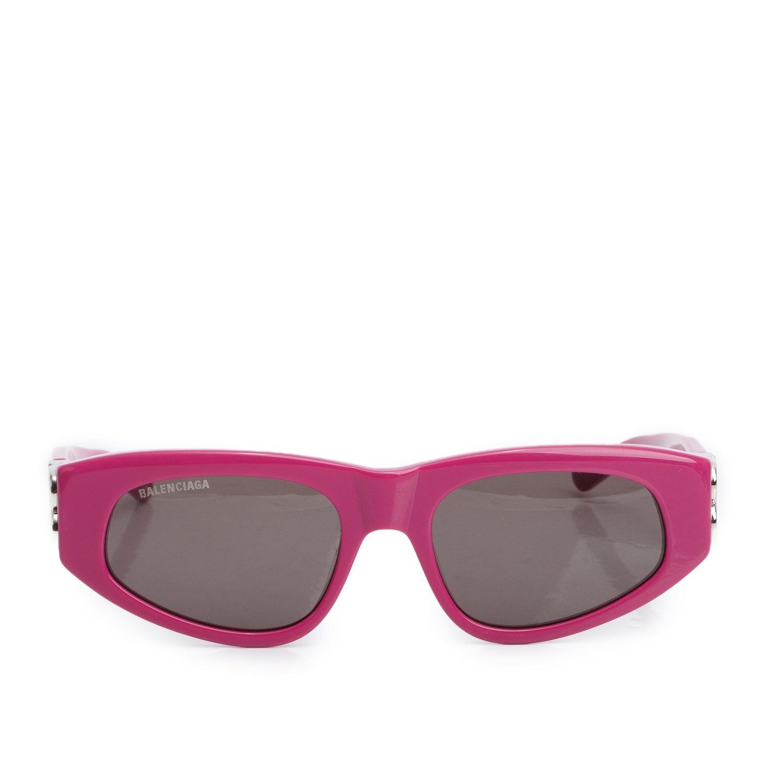 Balenciaga BB0095S Fuschia Acetate Dynasty D-Frame Sunglasses