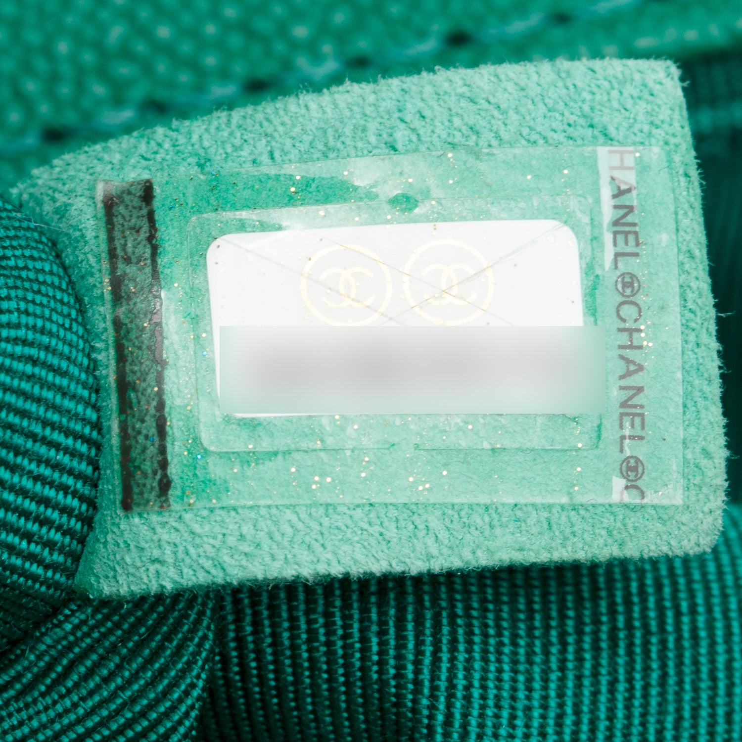 Chanel 2020 Green Caviar Quilted Medium Boy Flap Bag w/ Box, Authenticity Card & Receipt