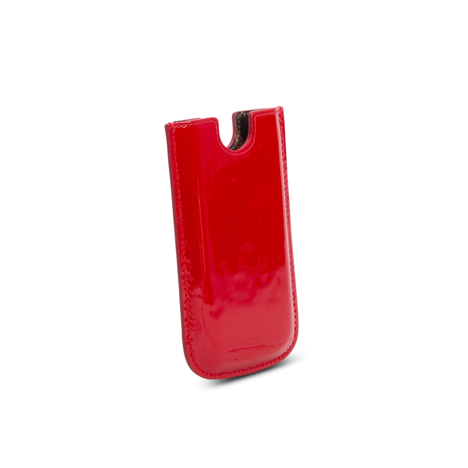 Dolce & Gabbana Red Patent Leather Phone Case w/ Box
