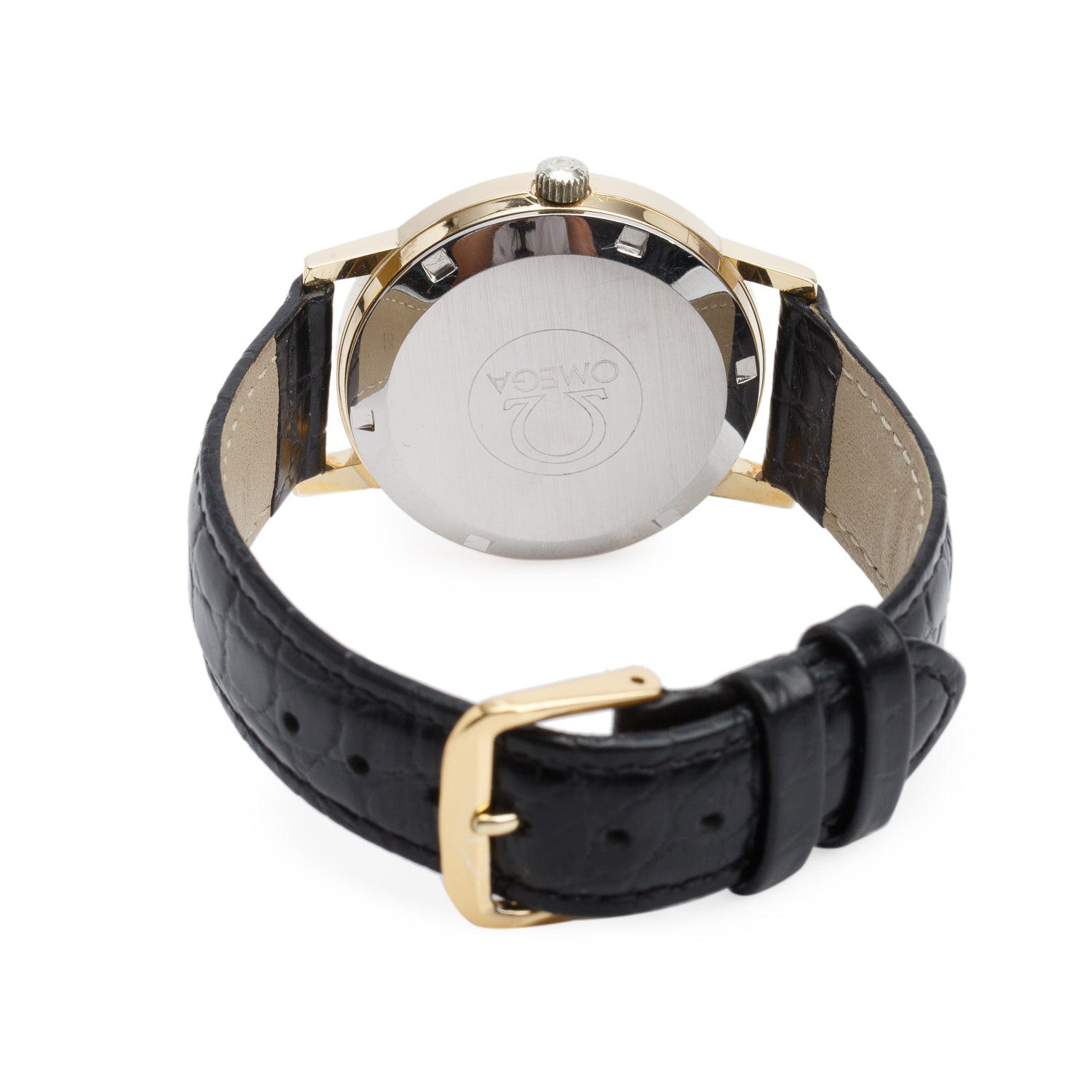 Omega Vintage Gold-Plated Stainless Steel Geneve 35 MM Automatic Watch