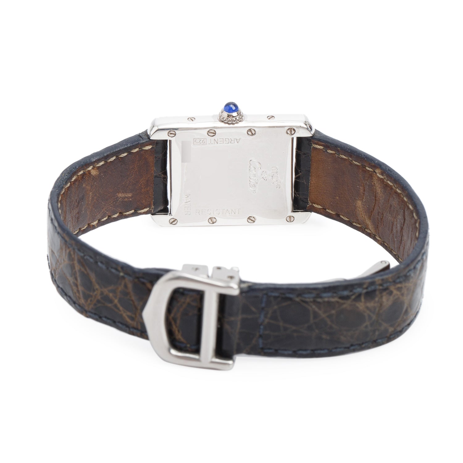 Cartier Stainless Steel Tank Must de Cartier Quartz Watch 2416