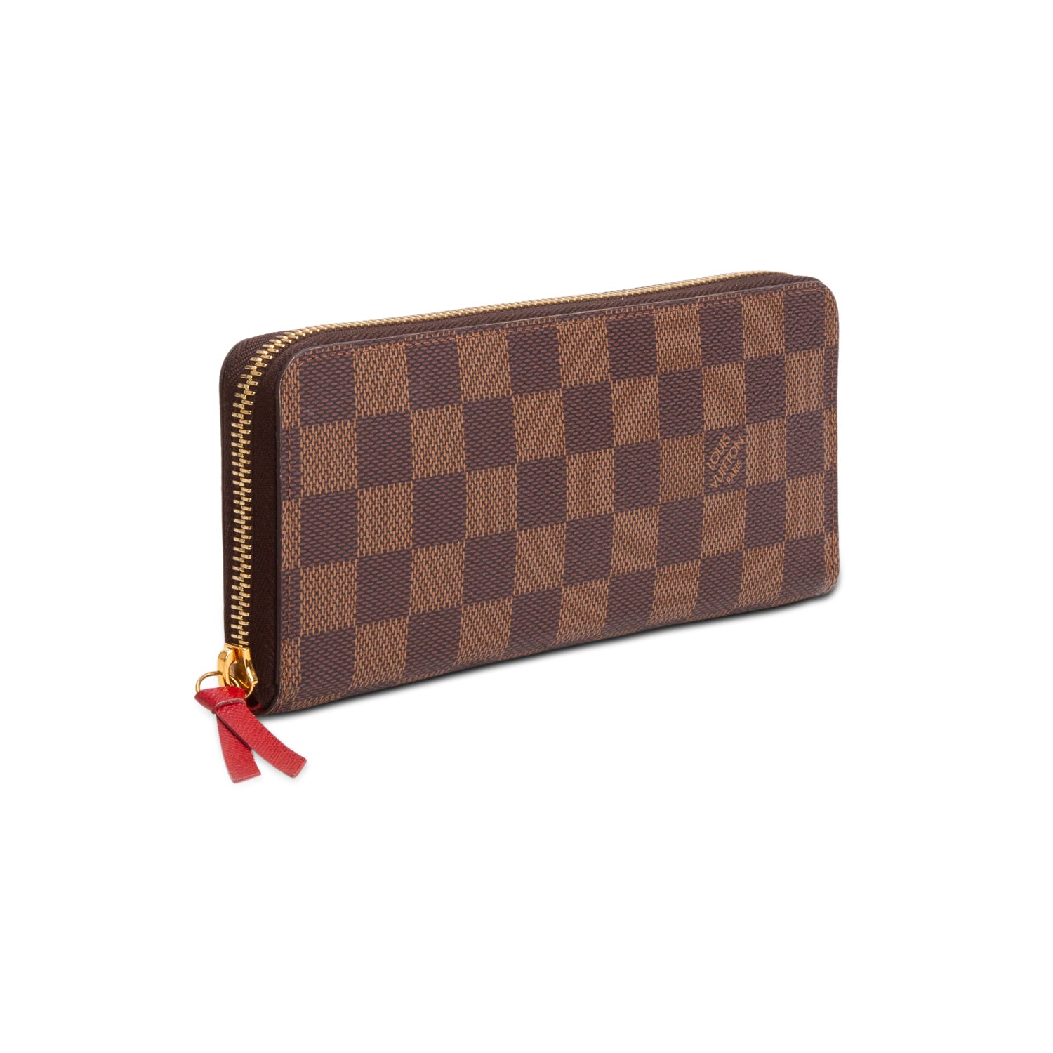 Louis Vuitton Damier Ebene Clemence Wallet w/ Box
