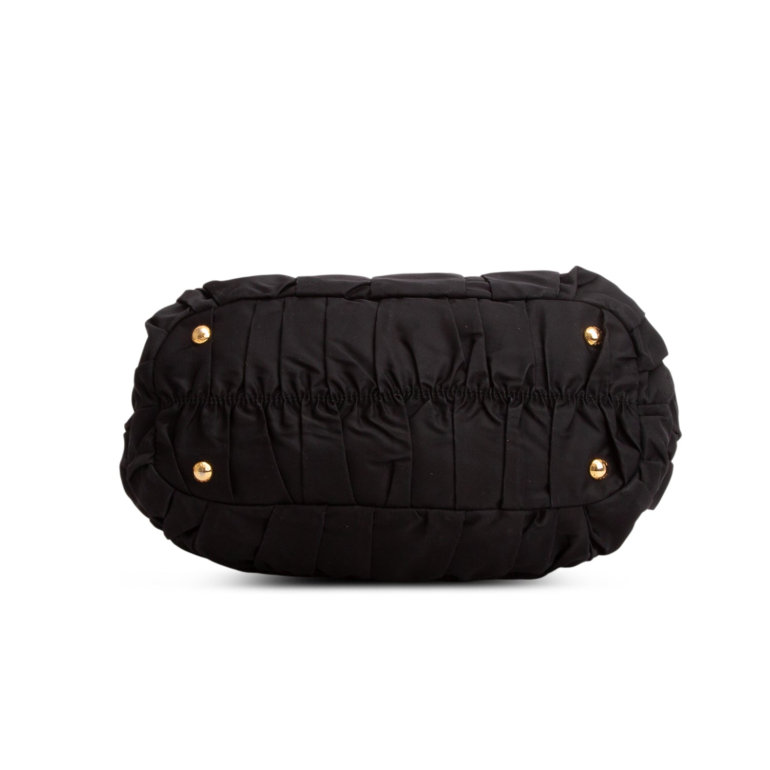 Prada Black Tessuto Nylon Gaufre Tote