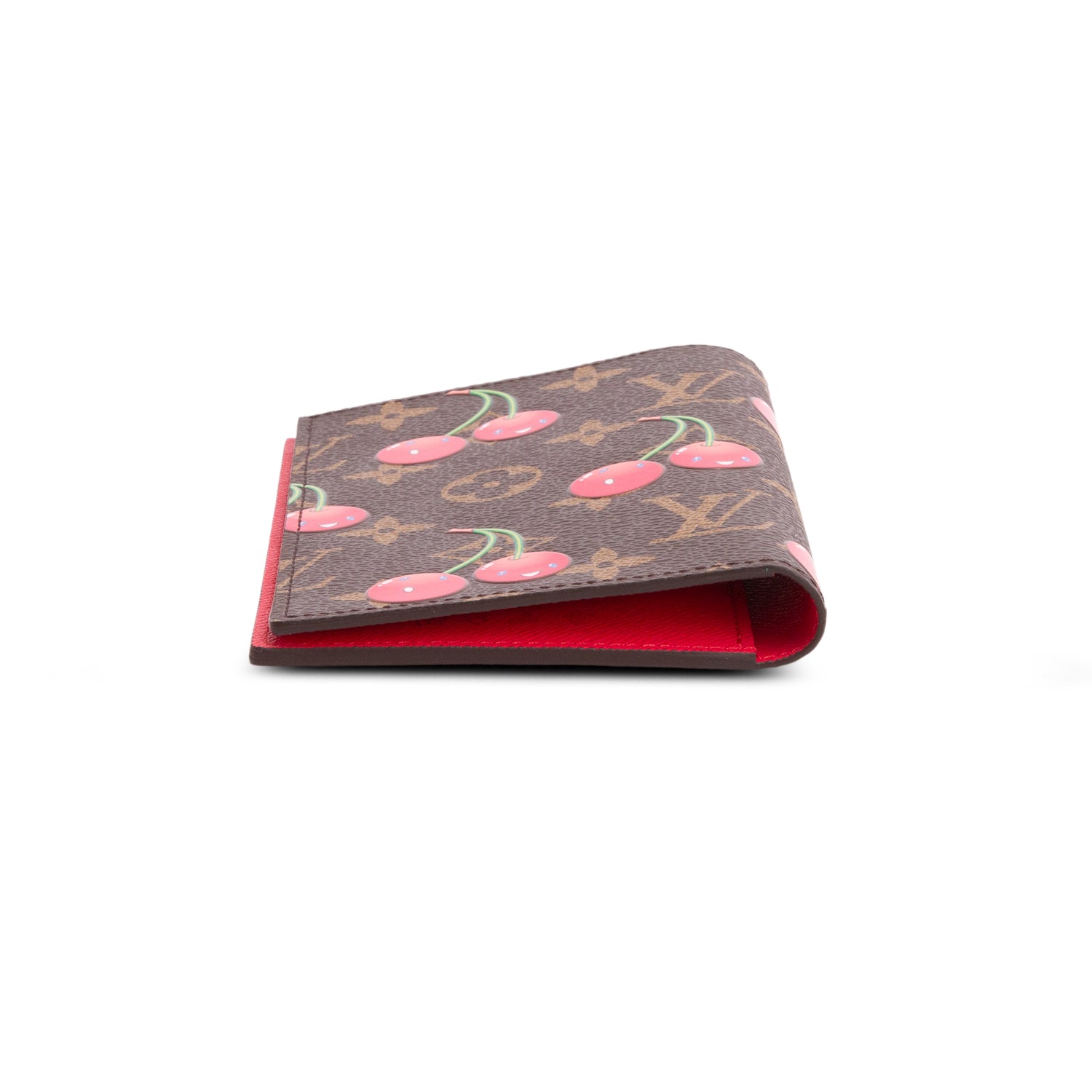 Louis Vuitton x Takashi Murakami Monogram Cerises Passport Cover