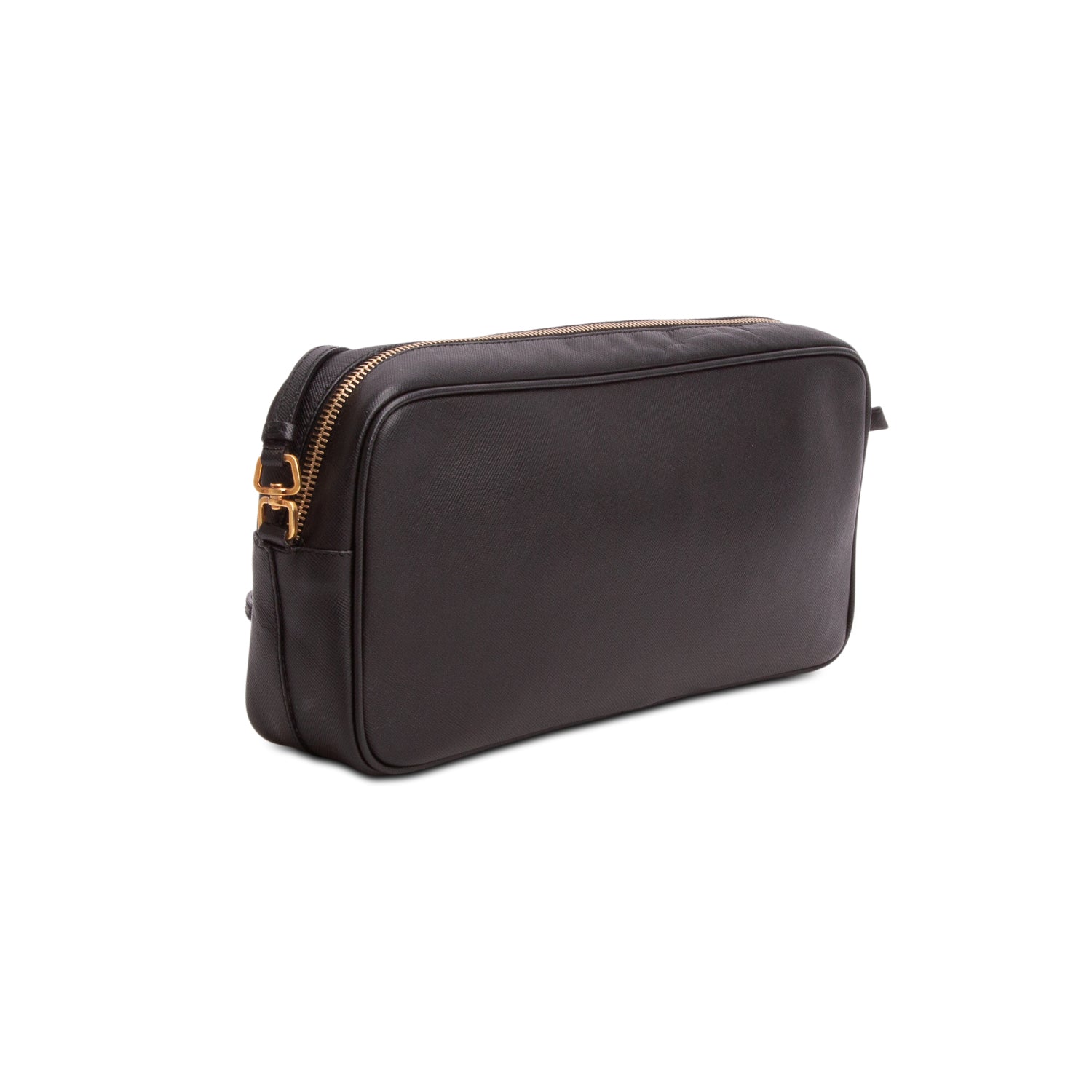 Prada Black Saffiano Lux Shoulder Bag