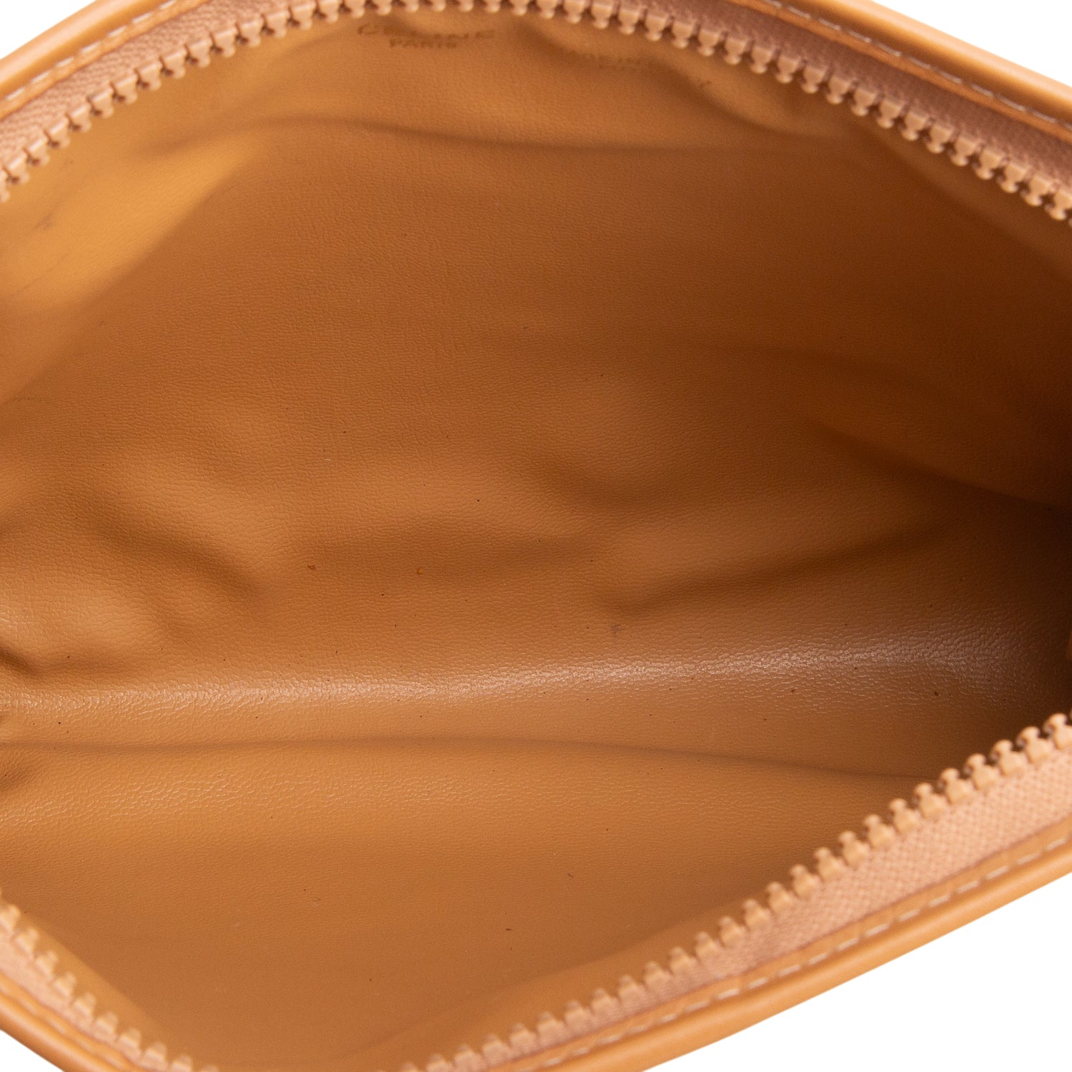 Celine Vintage Brown Macadam Clutch