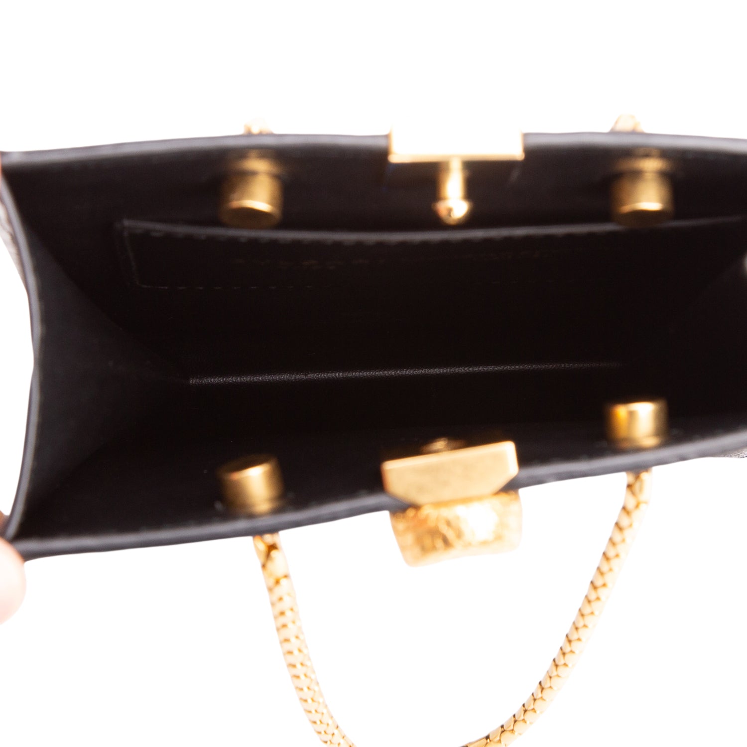 Bulgari x Alexander Wang Black Stingray Forever Mini Tote Bag