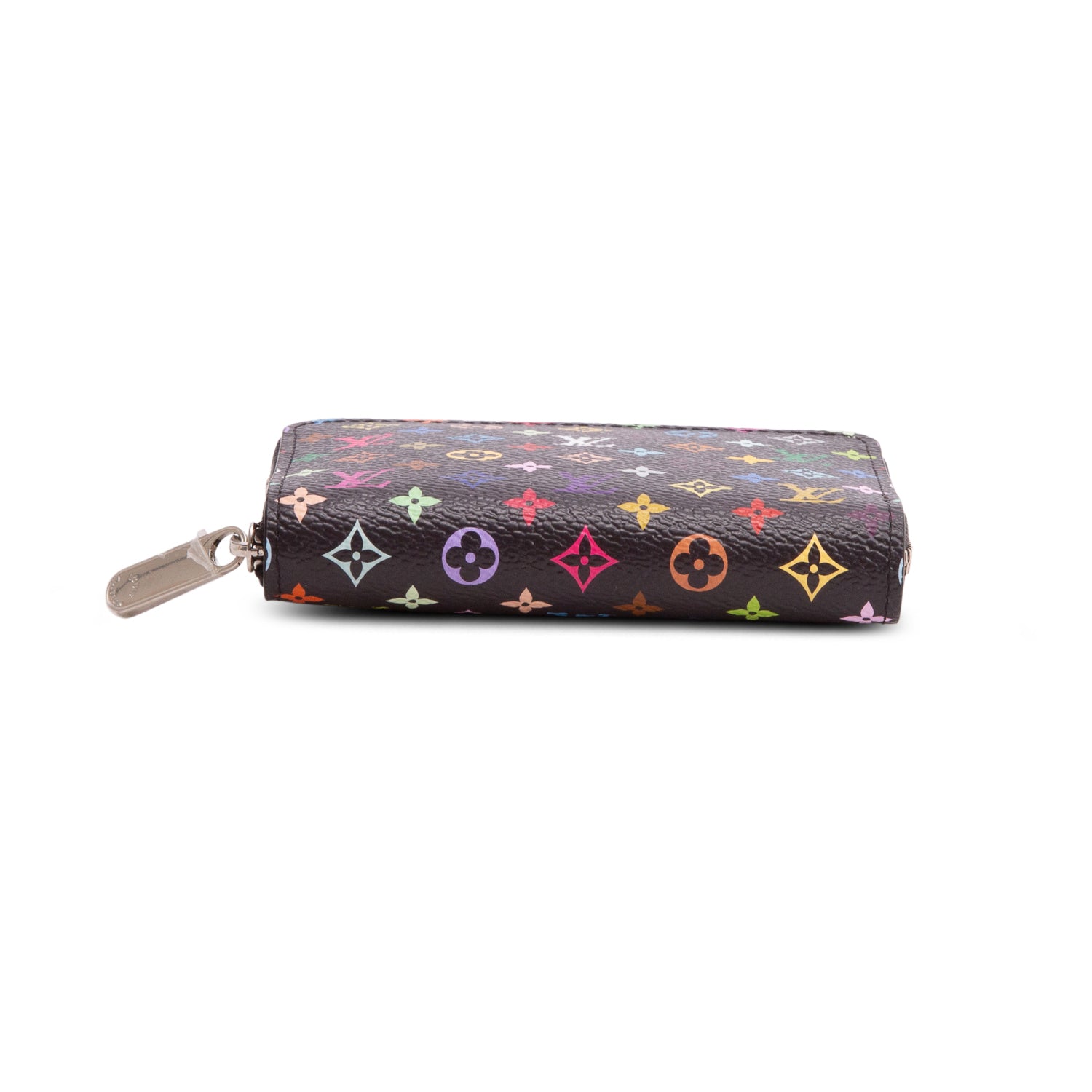 Louis Vuitton x Takahashi Murakami Black Monogram Multicolore Zippy Coin Purse