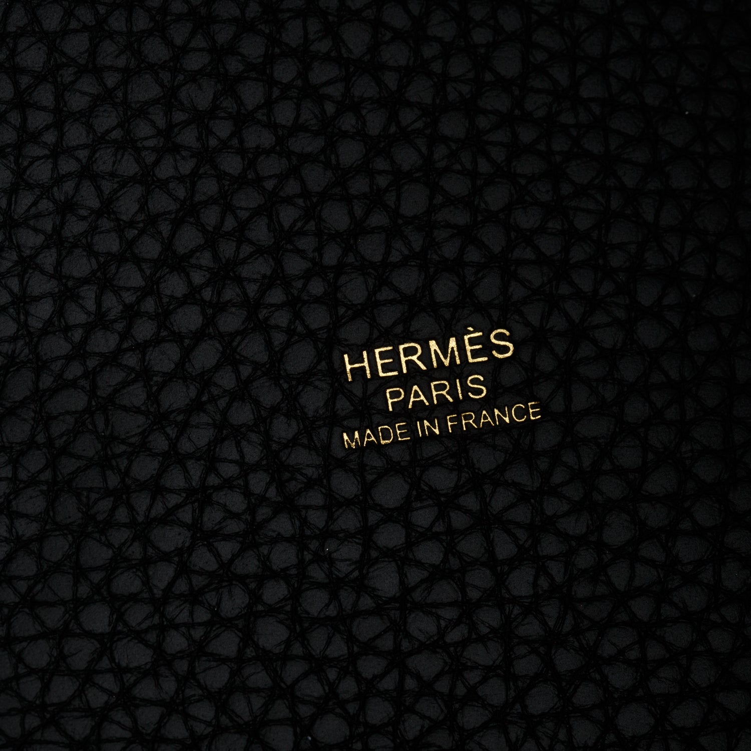 Hermes 2025 Noir Taurillon Clemence Picotin Lock 18 w/ Box
