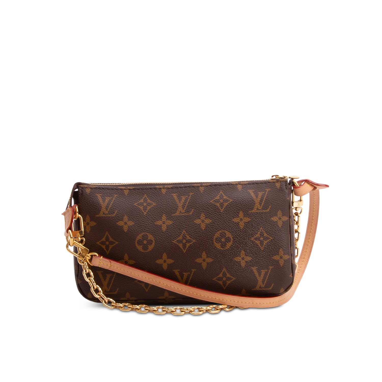 Louis Vuitton Monogram Pochette Accessoires w/ Box & Straps