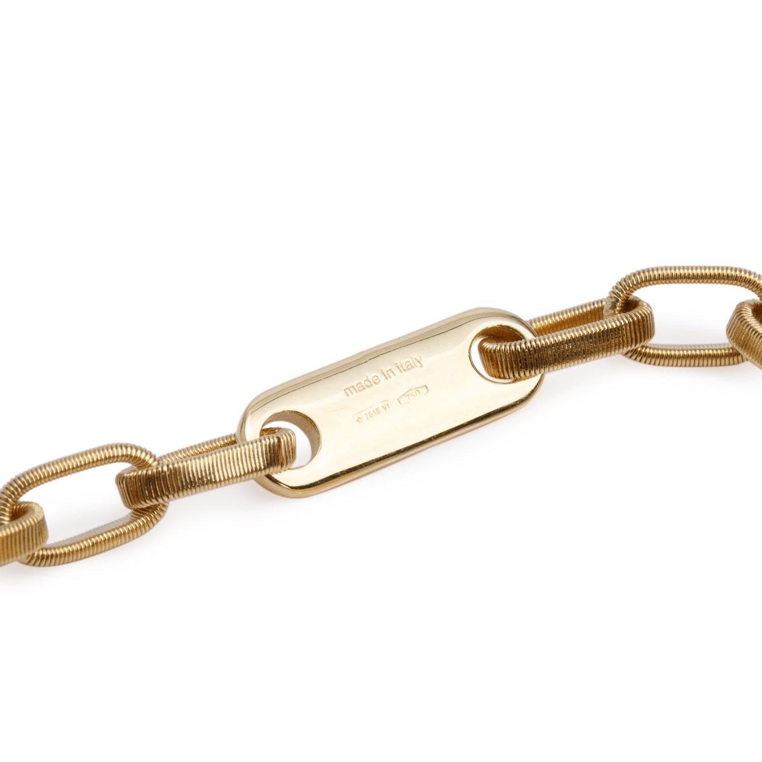 Marco Bicego 18k Yellow Gold Diamond Chain Bracelet, 8"