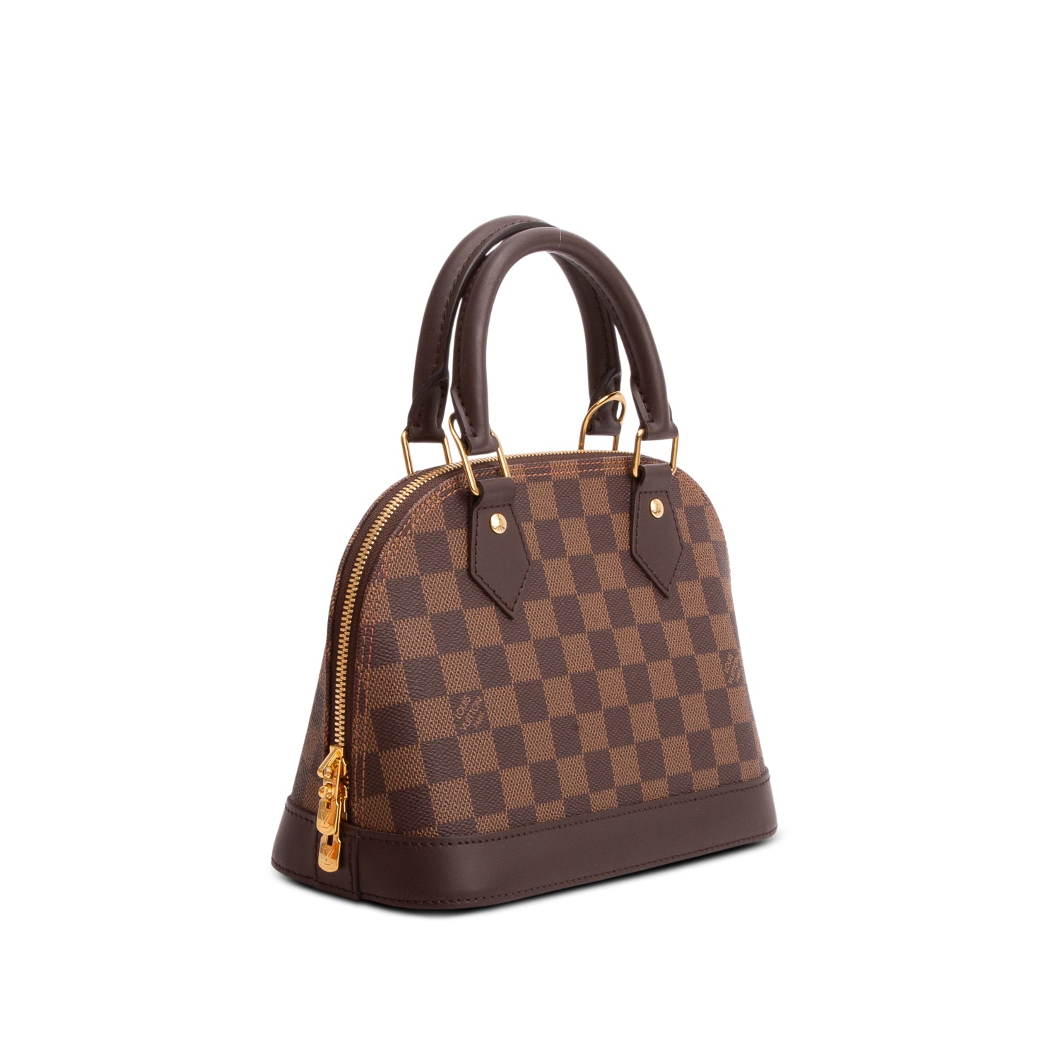 Louis Vuitton Damier Ebene Alma BB w/ Strap & Box