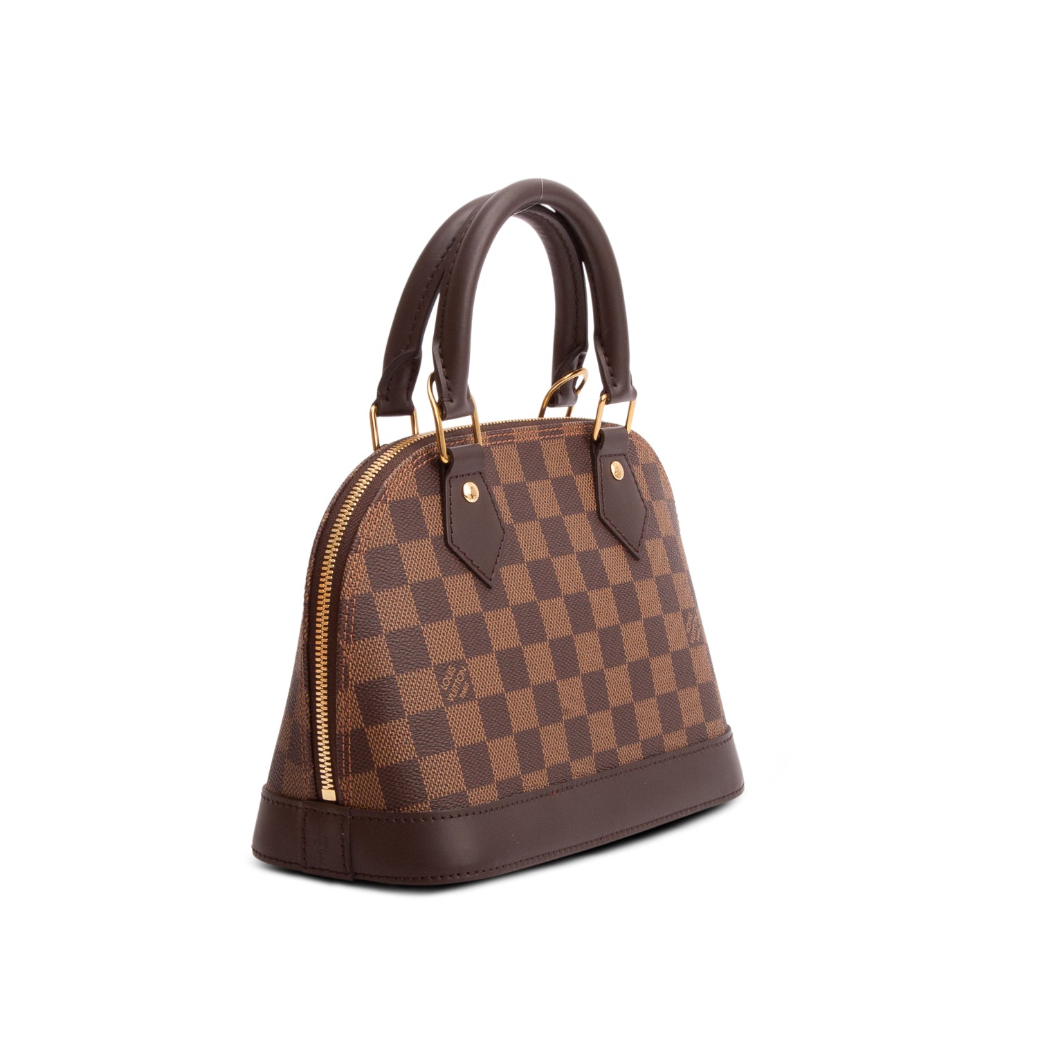 Louis Vuitton Damier Ebene Alma BB w/ Strap & Box