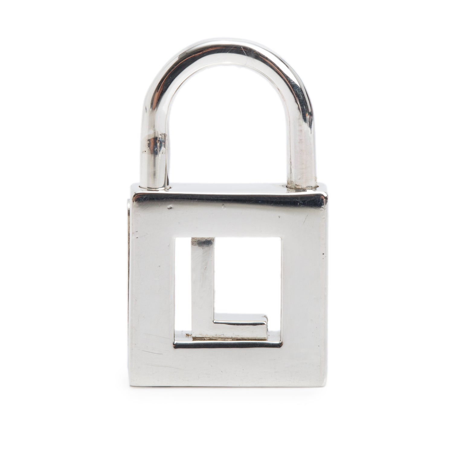 Tiffany & Co. Sterling Silver Letter 'L' Lock Charm