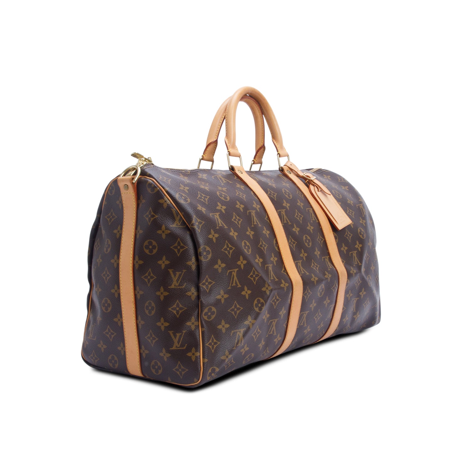Louis Vuitton Monogram Keepall Bandouliere 50 w/ Strap