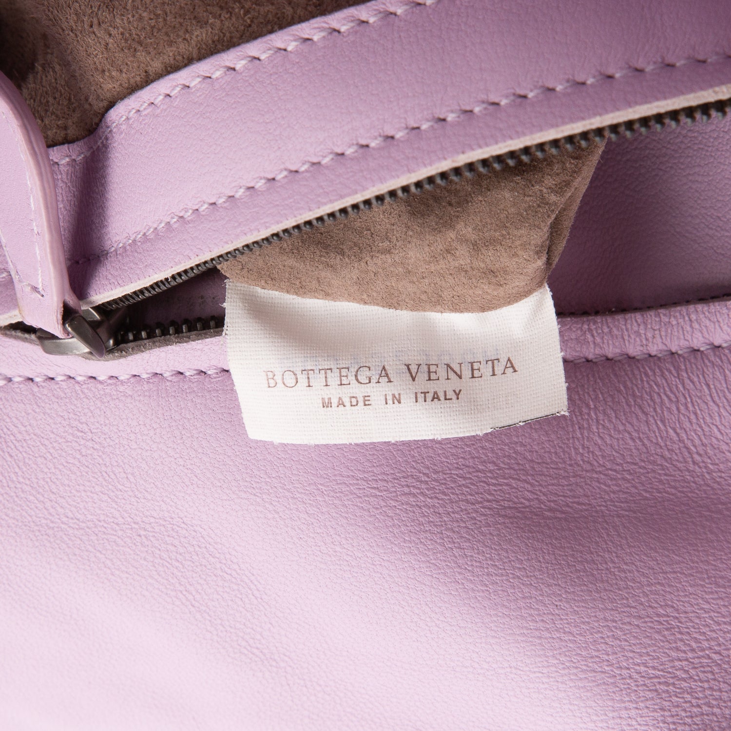 Bottega Veneta Purple Nappa Intreciatto Full Flap Crossbody