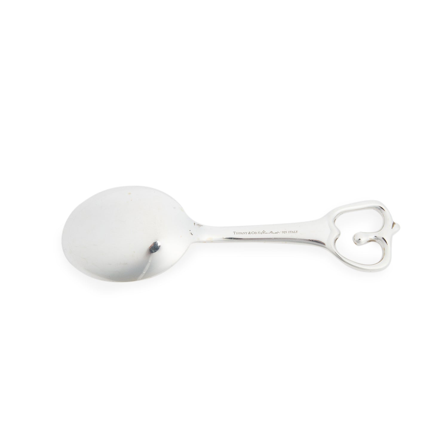 Tiffany & Co. Elsa Peretti Sterling Silver Apple Baby Spoon