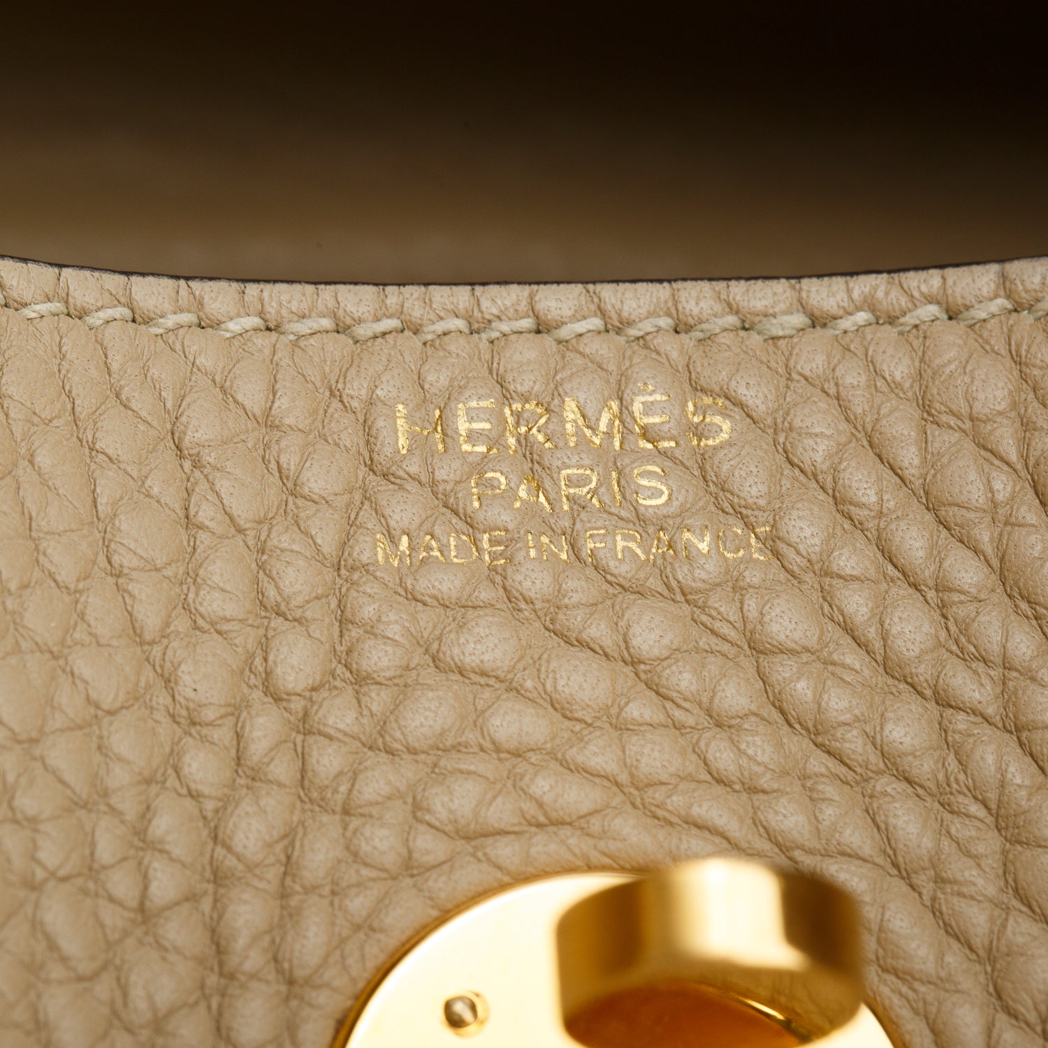 Hermes Trench Clemence Leather Lindy 30