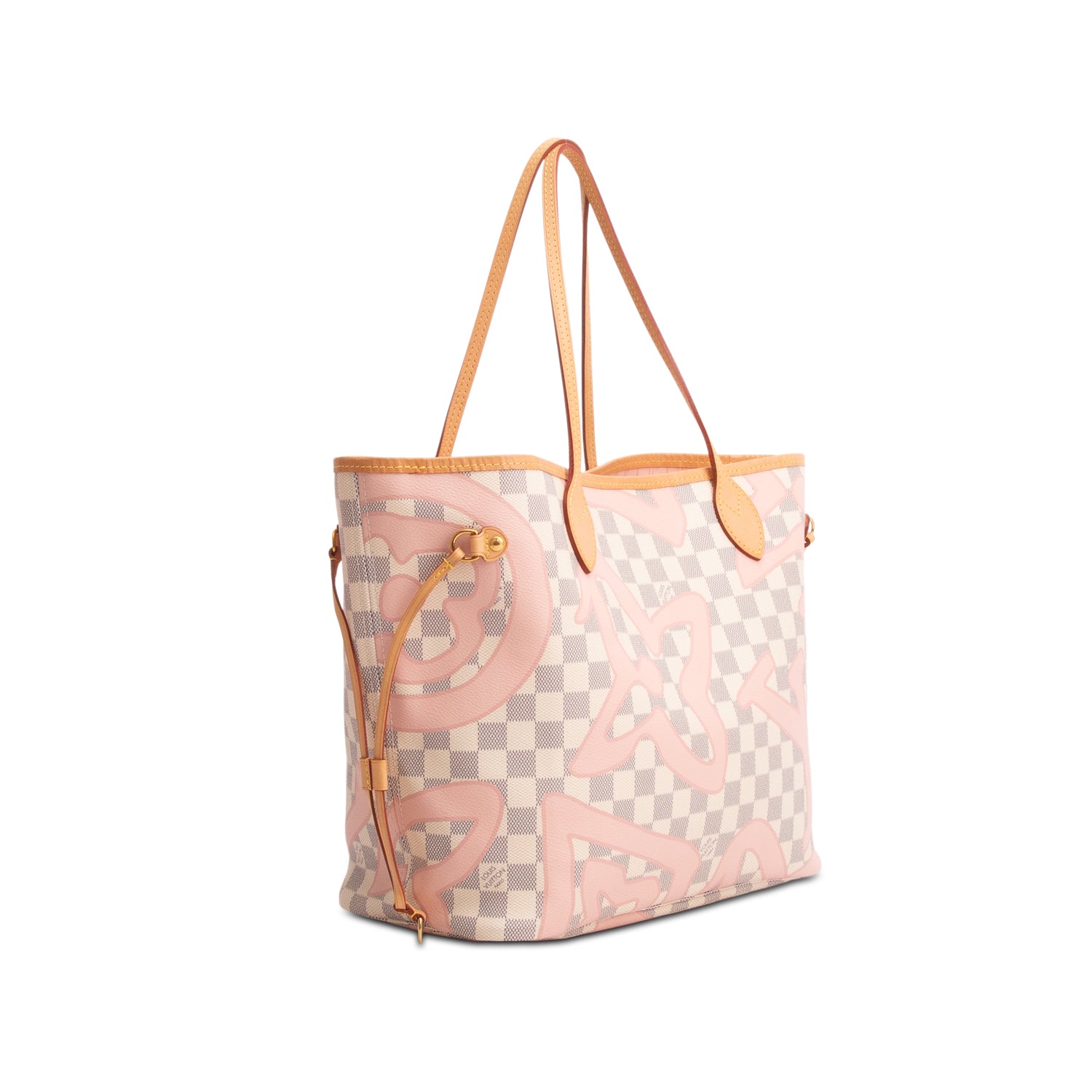 Louis Vuitton Damier Azur Tahitienne Neverfull MM w/ Pouch