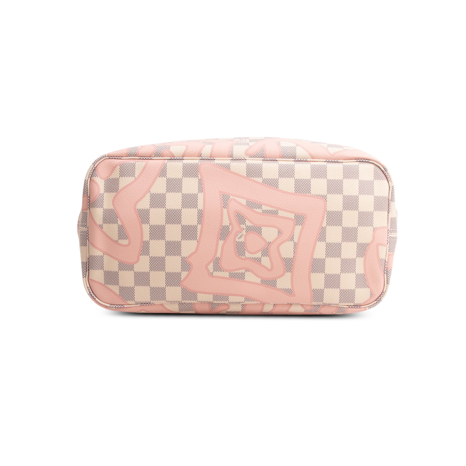 Louis Vuitton Damier Azur Tahitienne Neverfull MM w/ Pouch