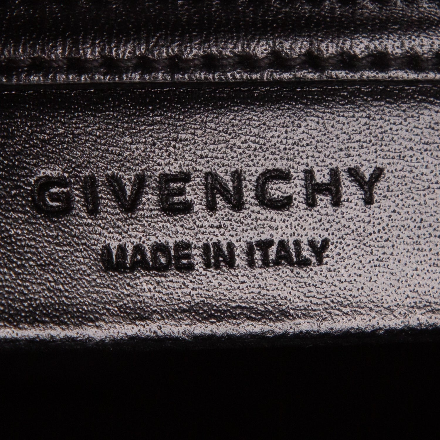 Givenchy Black Shiny Lord Leather Mini Antigona Bag w/ Strap