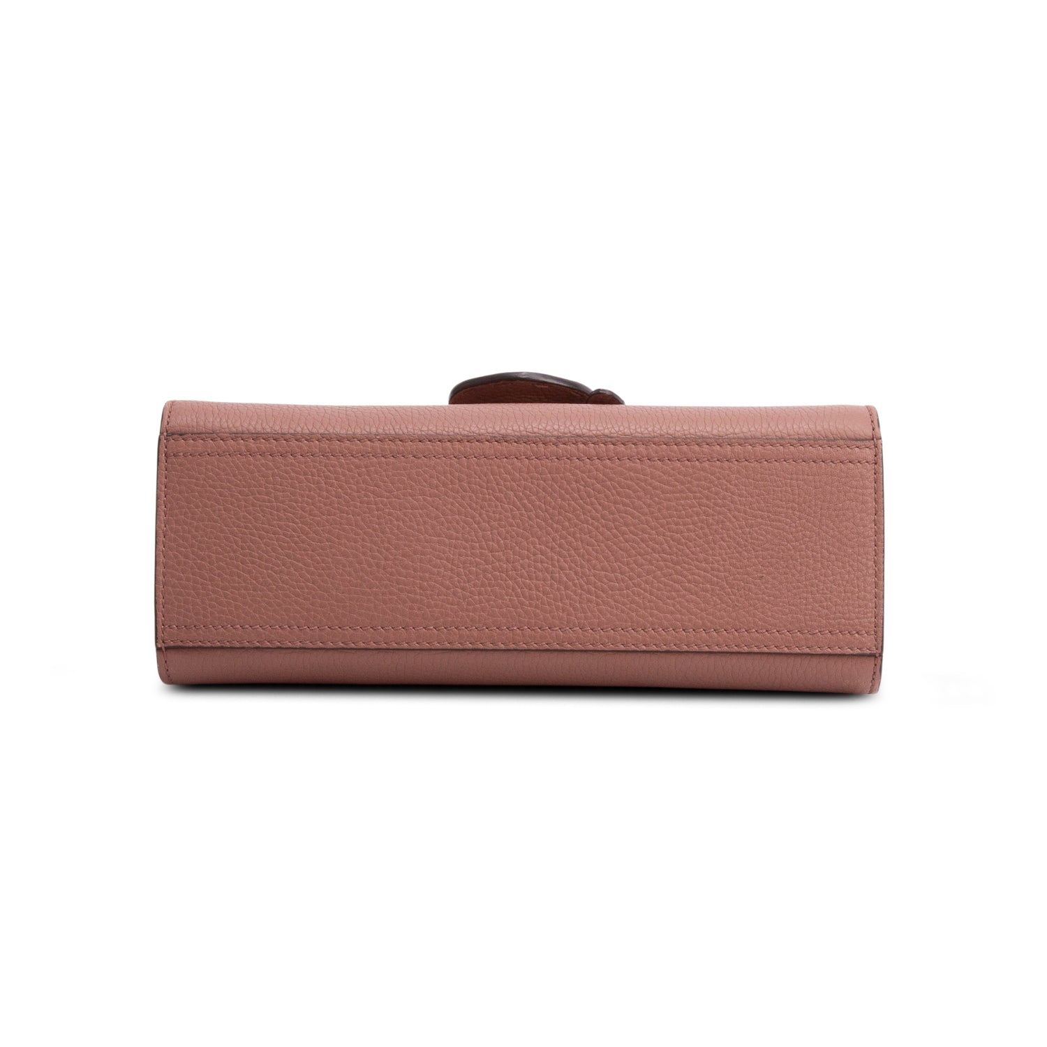 Gucci Pink Calfskin GG Marmont Small Top Handle w/ Strap