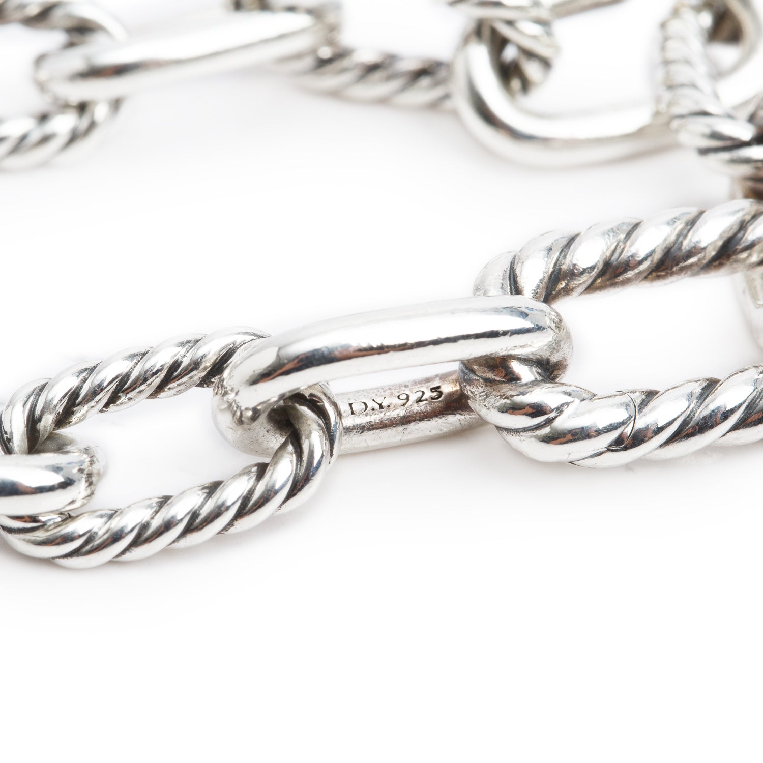 David Yurman Sterling Silver 8.5MM Madison Chain Bracelet