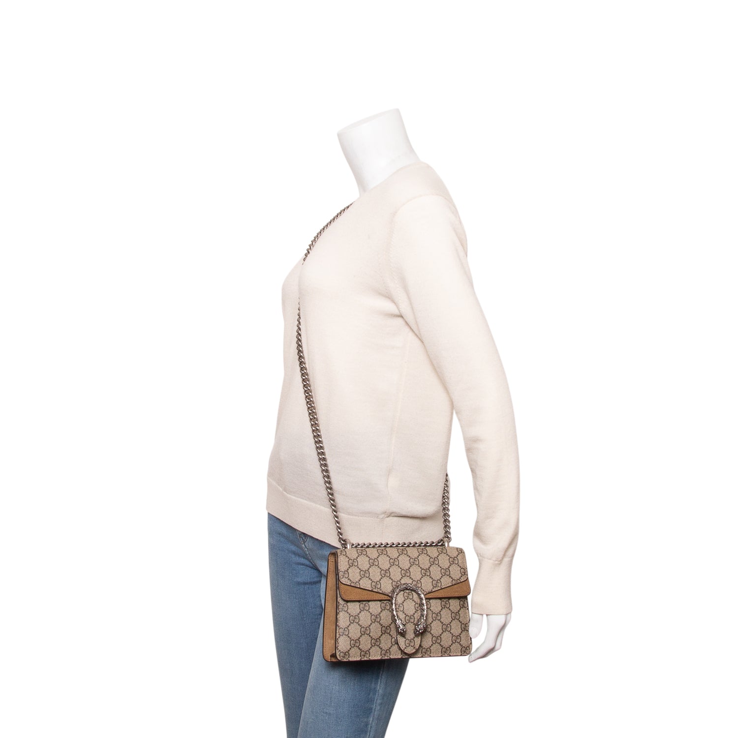 Gucci GG Supreme Dionysus Mini Shoulder Bag