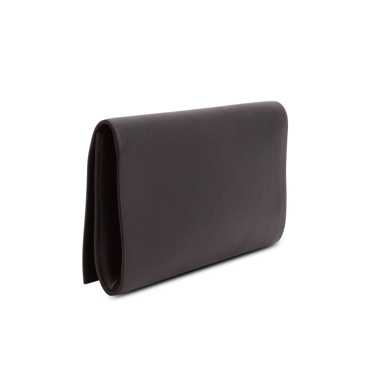 Saint Laurent Black Leather Belle de Jour Clutch