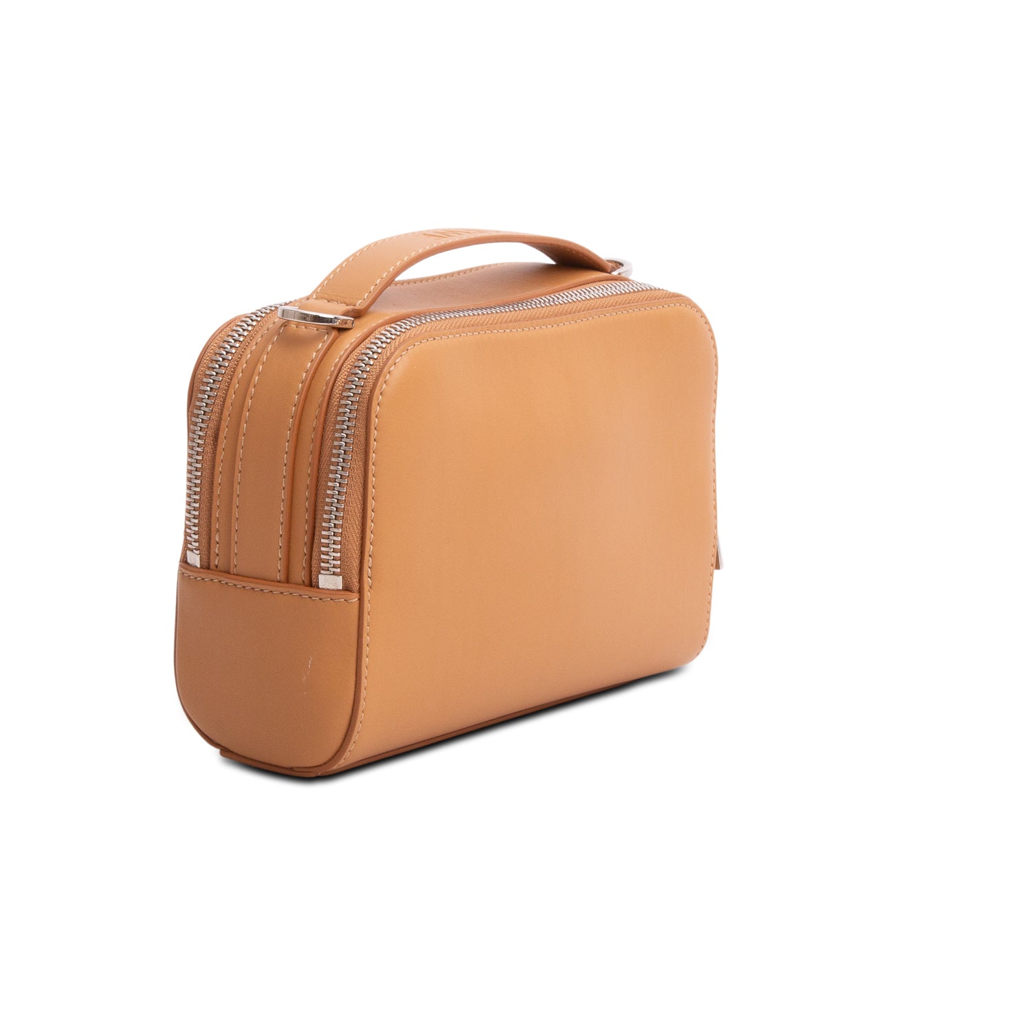 Loewe Brown Calfskin Mini Camera Crossbody Bag