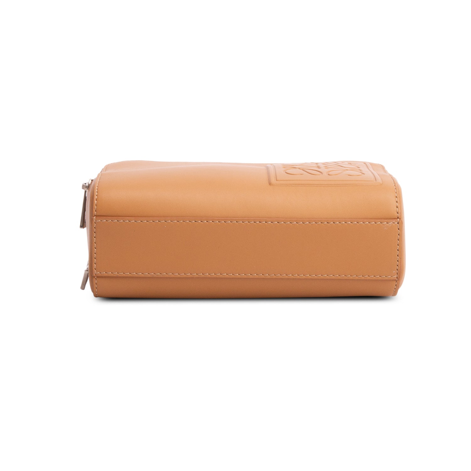 Loewe Brown Calfskin Mini Camera Crossbody Bag