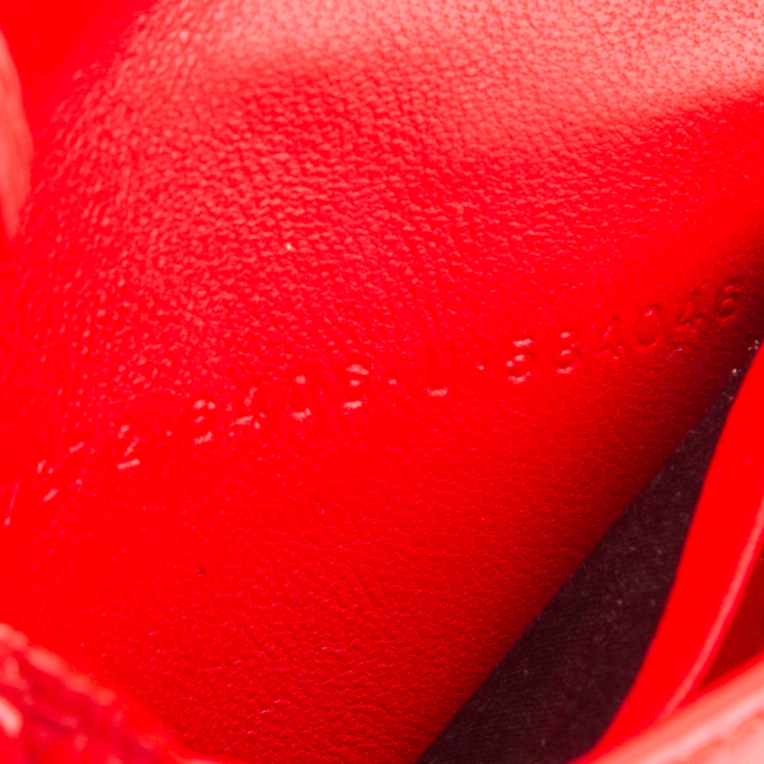 Balenciaga Red Shiny Calfskin Monochrome Croc Embossed Hourglass Top Handle Mini Bag w/ Strap
