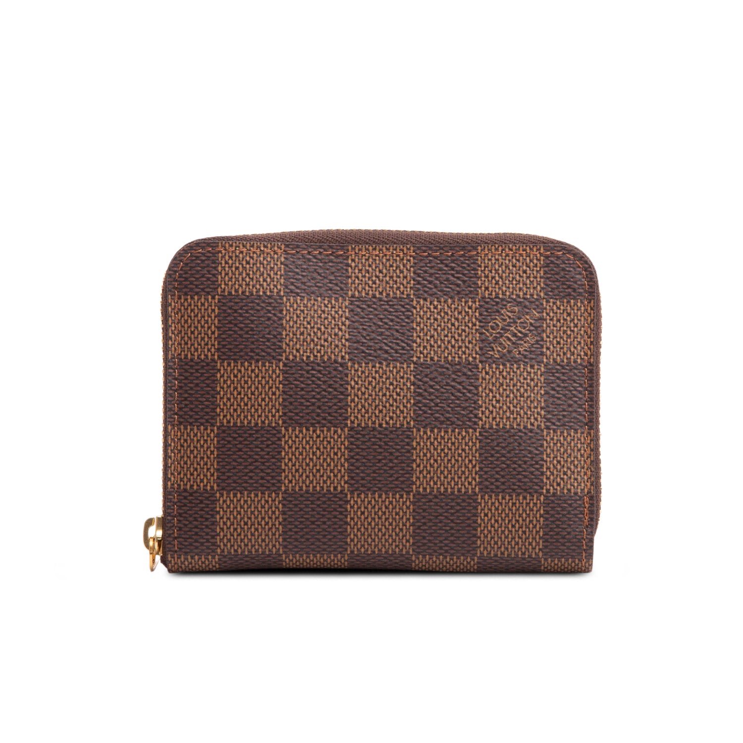Louis Vuitton Damier Ebene Zippy Coin Purse w/ Box