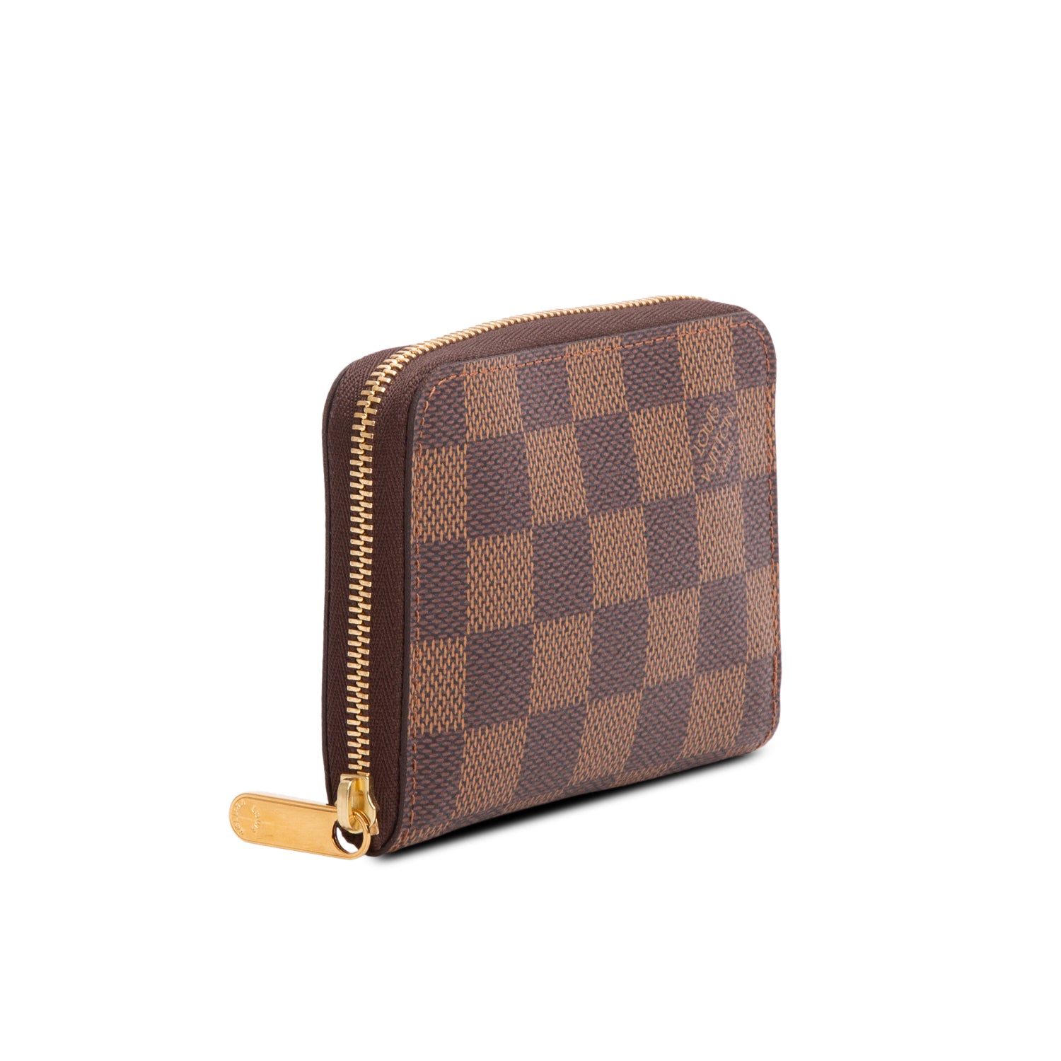 Louis Vuitton Damier Ebene Zippy Coin Purse w/ Box