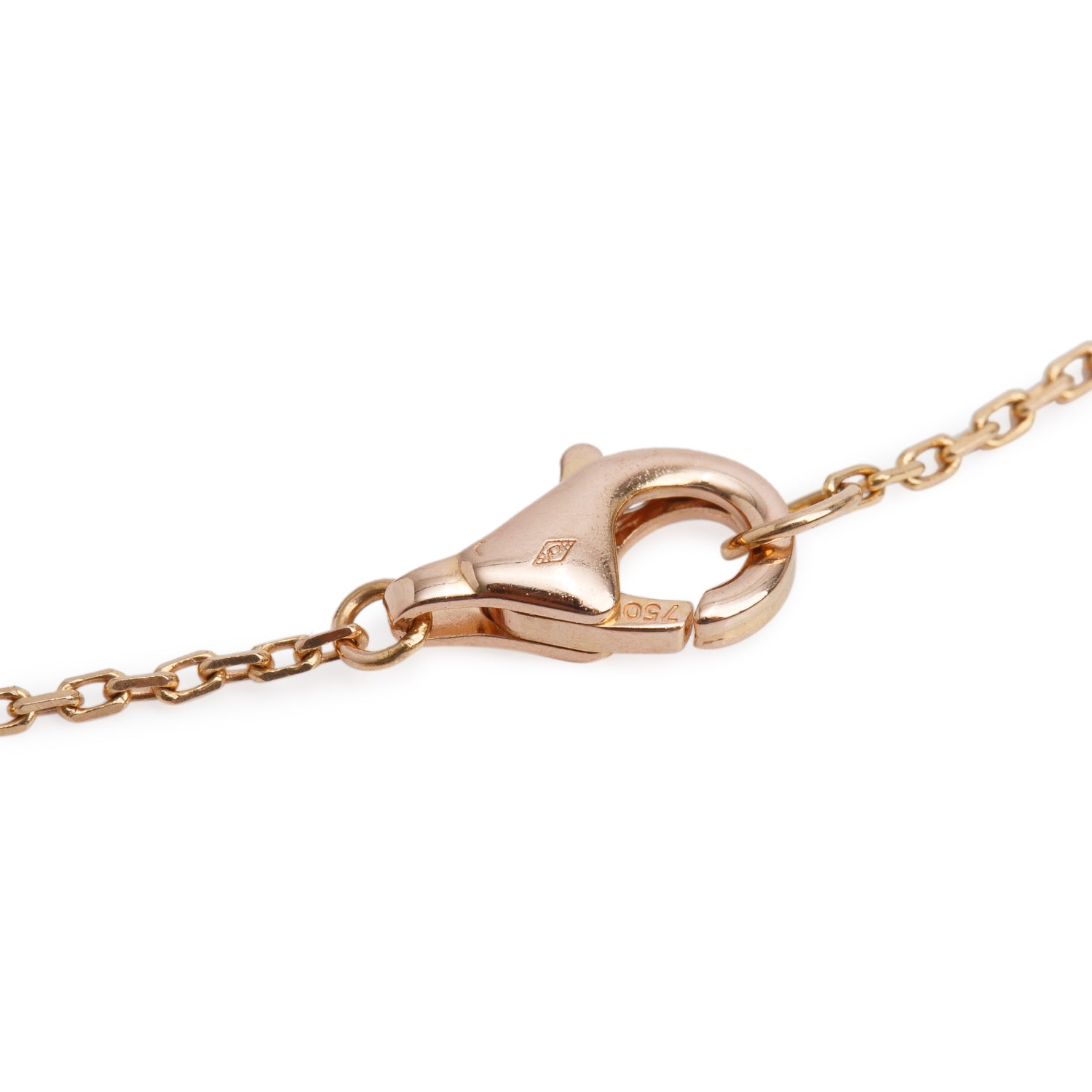 Cartier 18k Rose Gold Opal & Diamond Amulette de Cartier Bracelet, XS Model