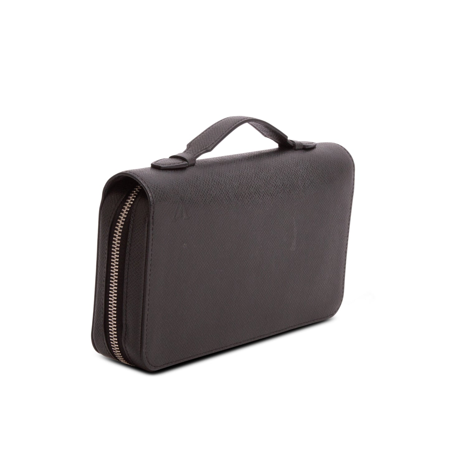 Louis Vuitton Black Taiga Leather Baikal Pochette Clutch