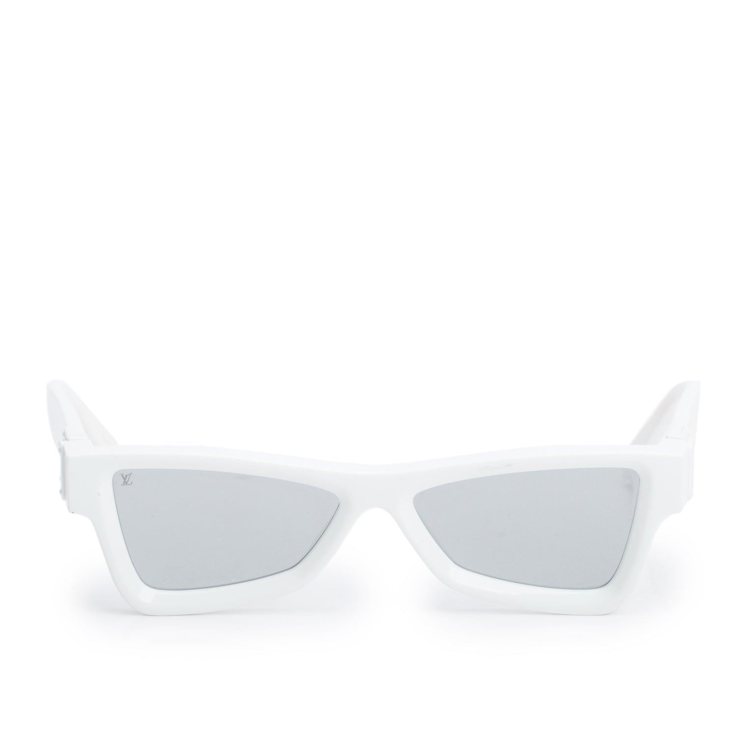 Louis Vuitton Z1162W White Acetate Skepticals Sunglasses