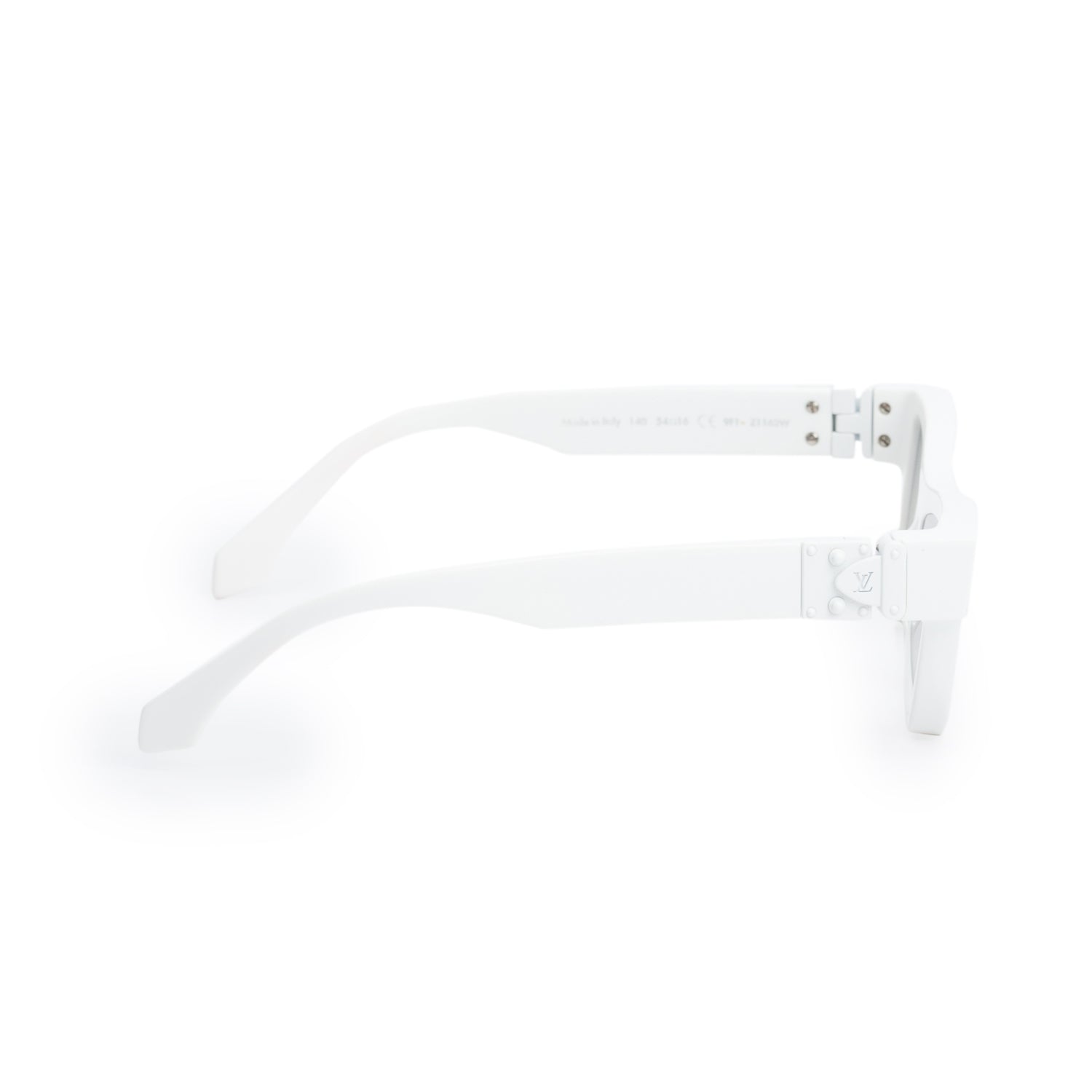 Louis Vuitton Z1162W White Acetate Skepticals Sunglasses