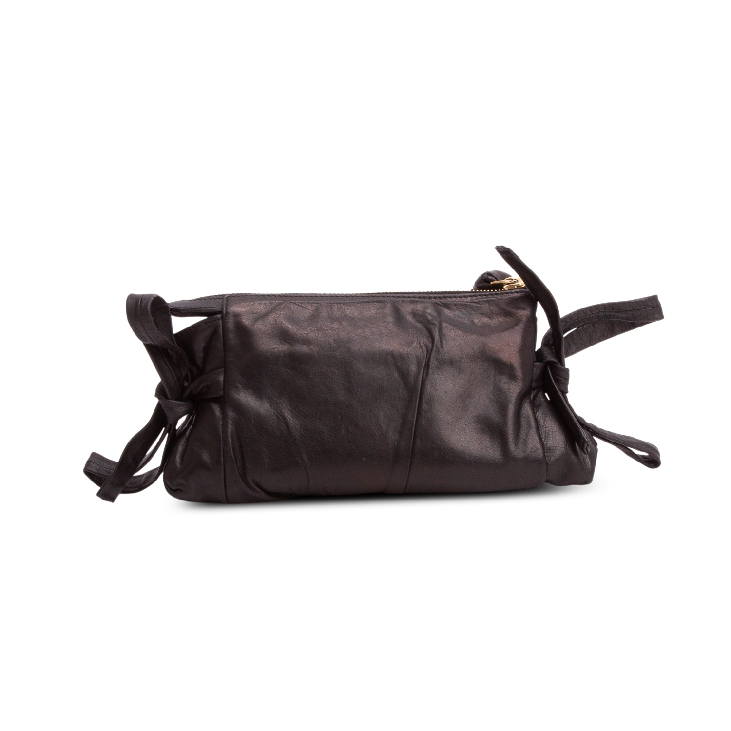 Gucci Brown Calfskin Hysteria Clutch