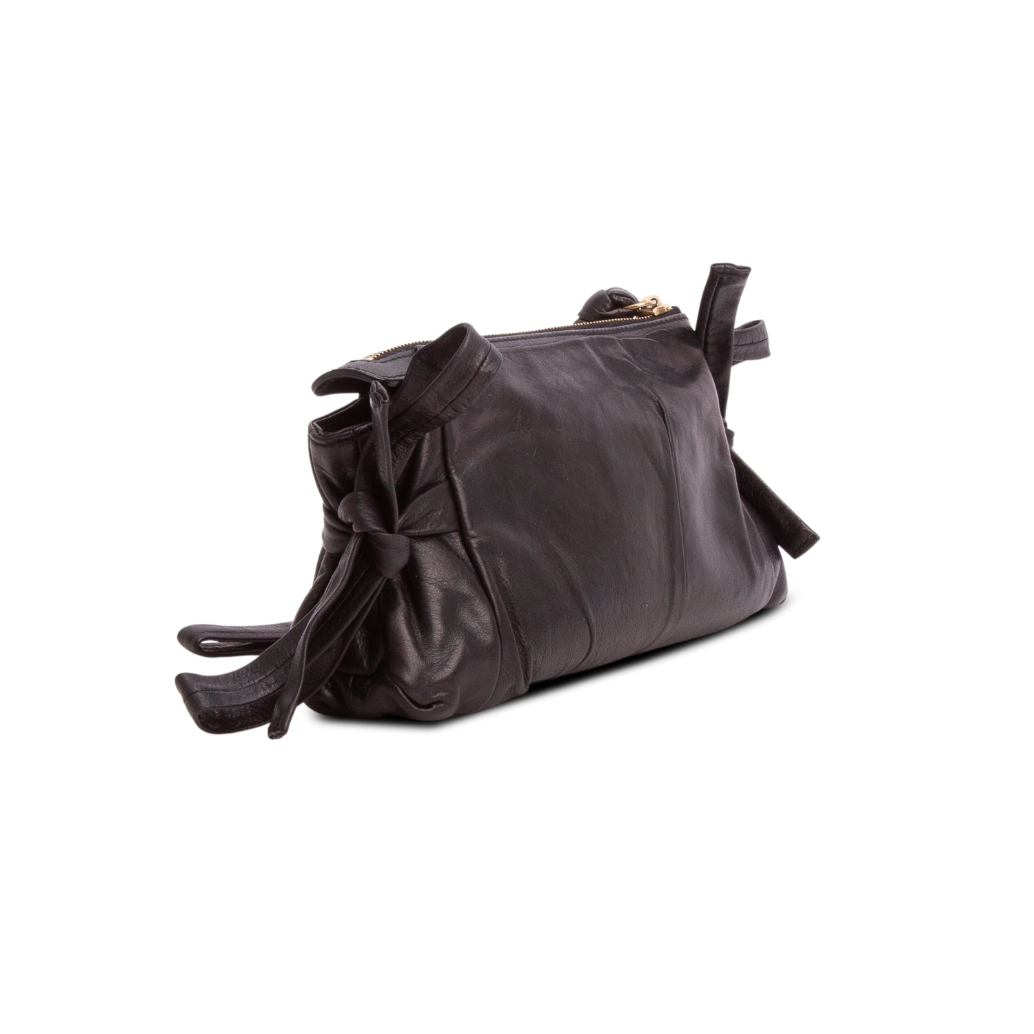 Gucci Brown Calfskin Hysteria Clutch