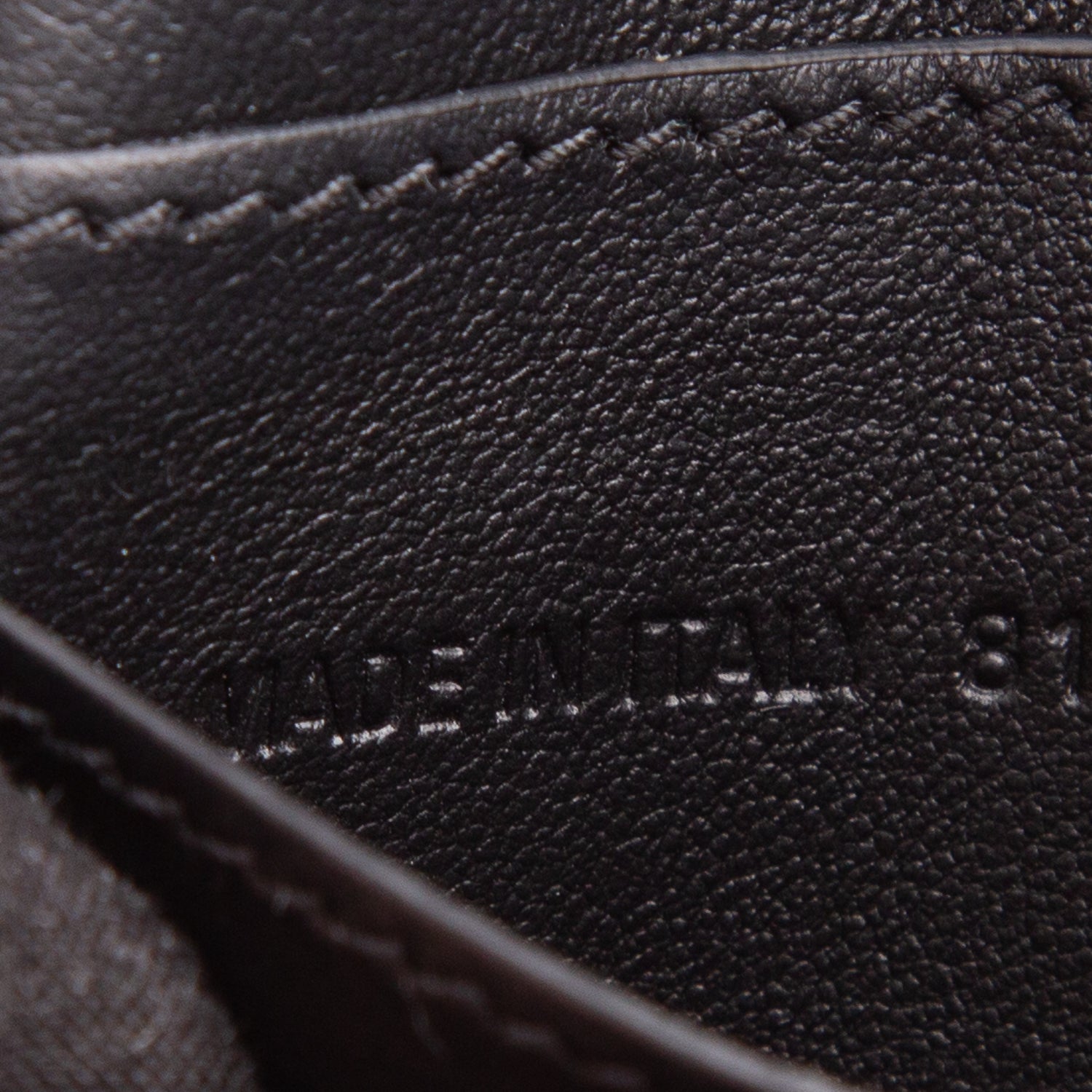 Balenciaga Black Arena Calfskin Nano Chain Shoulder Bag