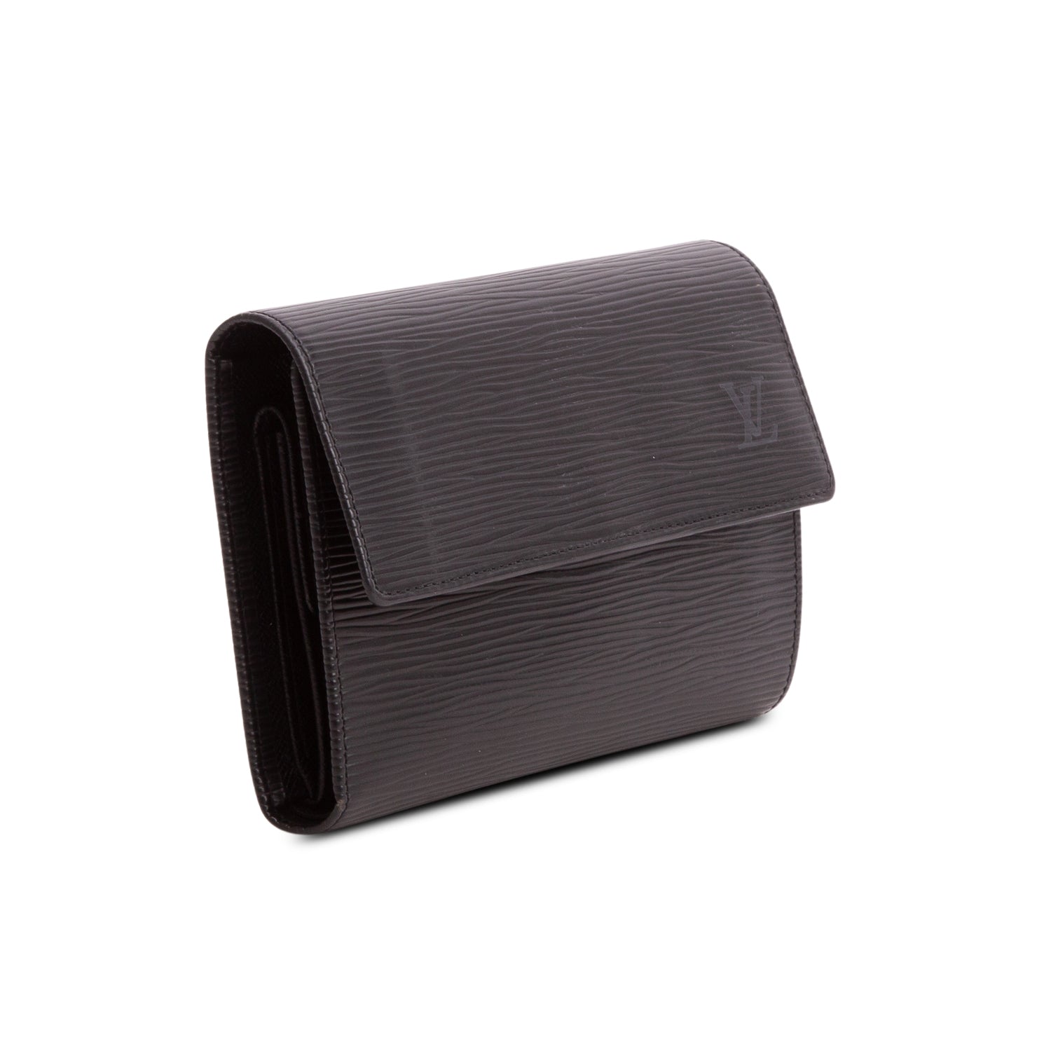 Louis Vuitton Black Epi Porte Tresor International Wallet