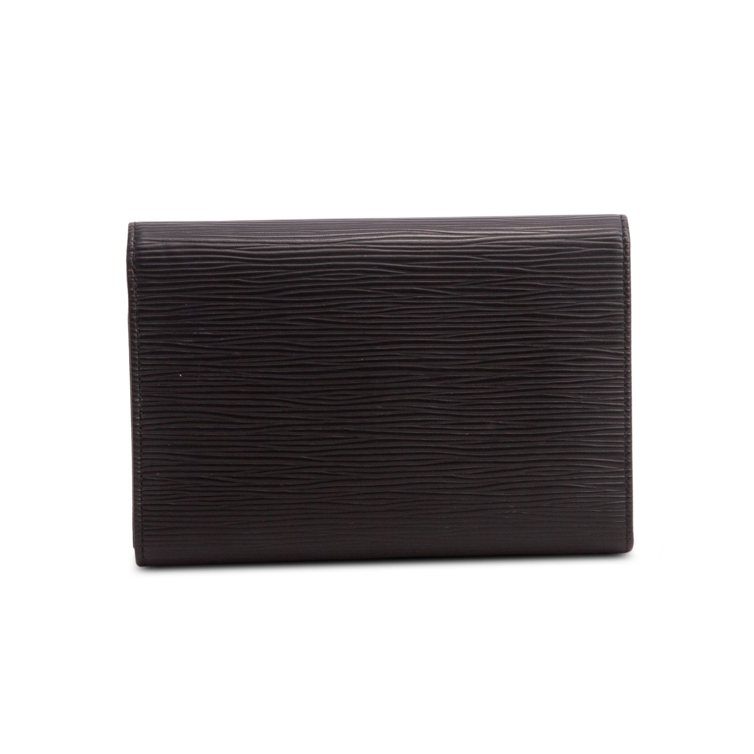 Louis Vuitton Black Epi Porte Tresor International Wallet