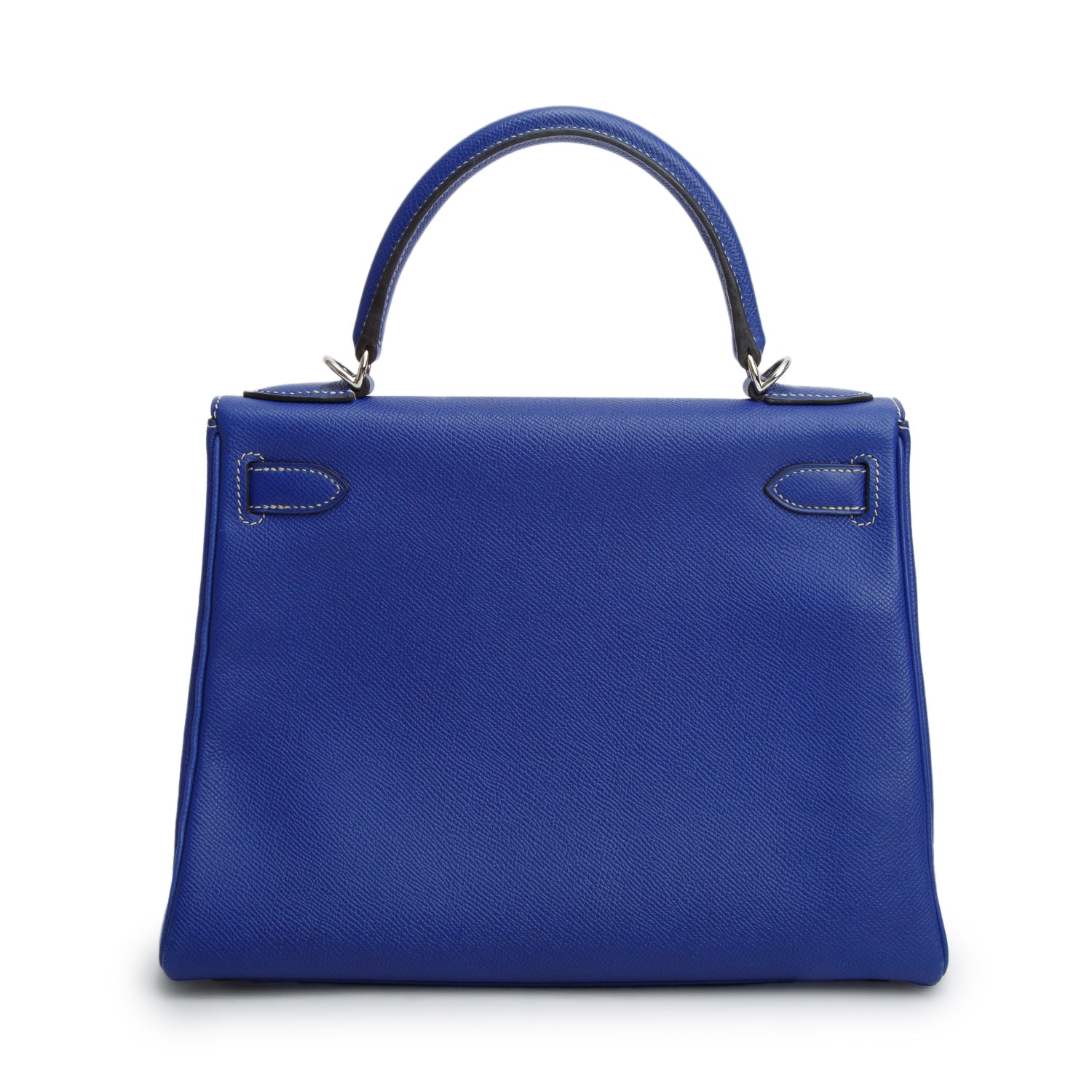 Hermes Blue Electrique Epsom Kelly Retourne 28 w/ Strap