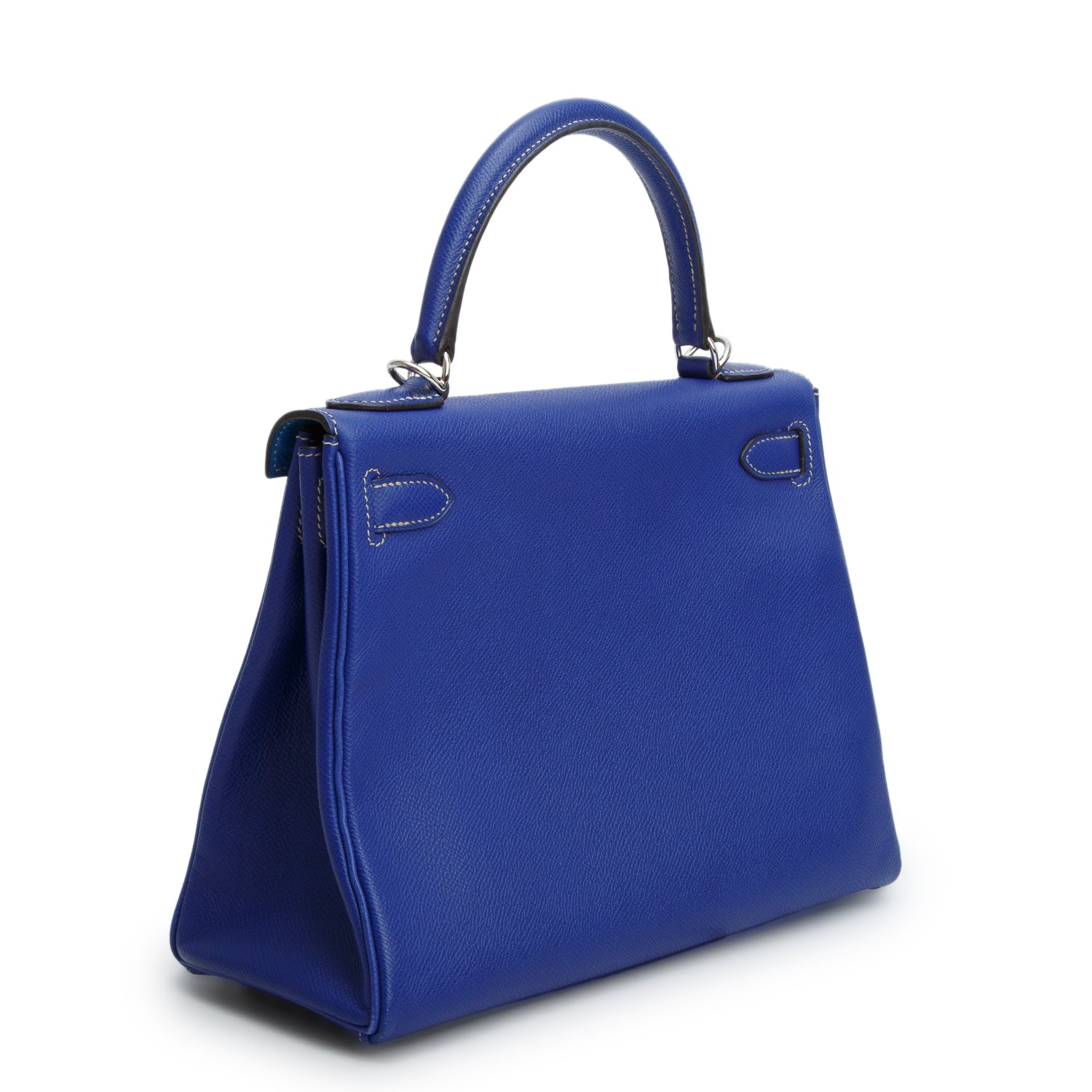 Hermes Blue Electrique Epsom Kelly Retourne 28 w/ Strap